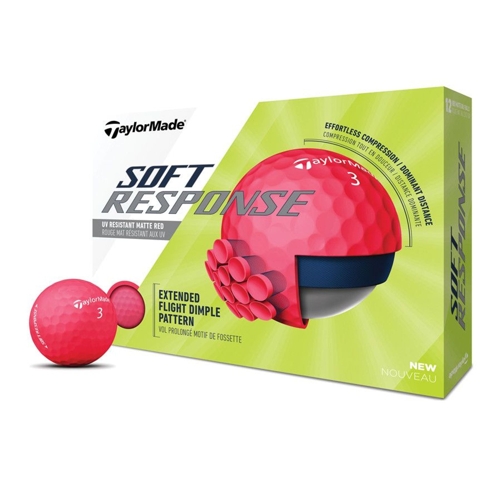 Palline da golf TaylorMade Soft Response