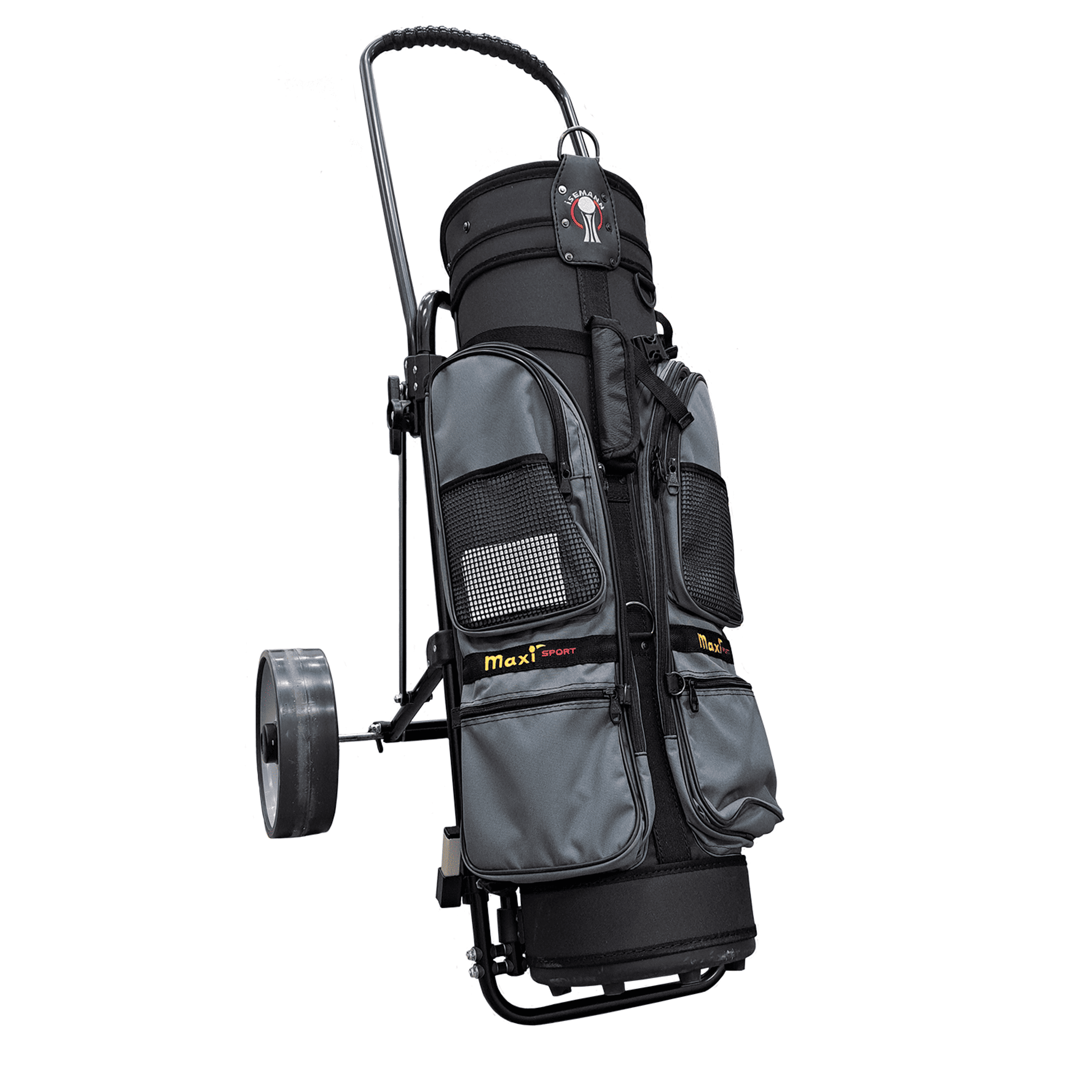 Compact Golf Maxi Sport Golfbag mit Trolleyrädern