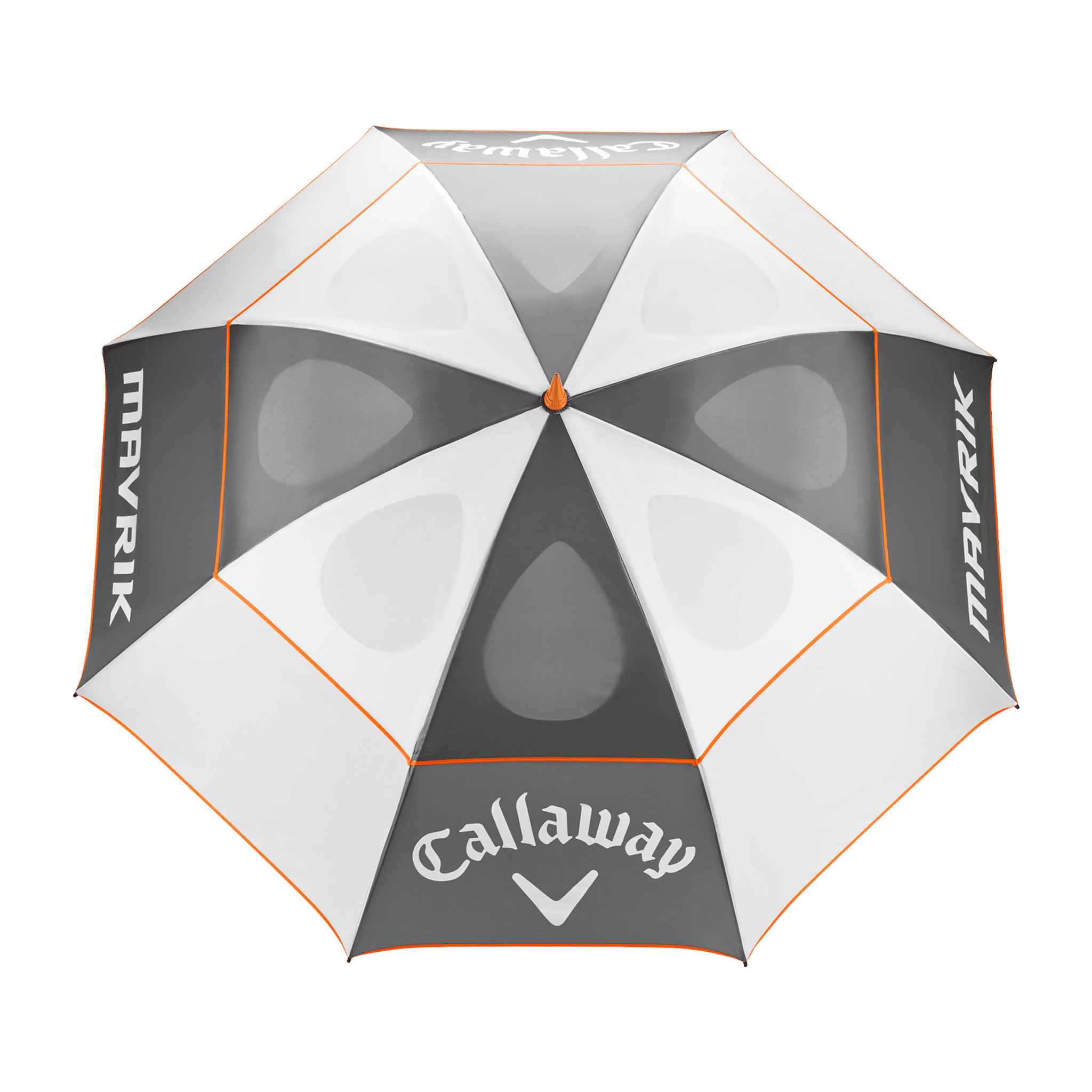 Callaway Mavrik 68 DBL Ombrello Bianco/Carbone/Arancione