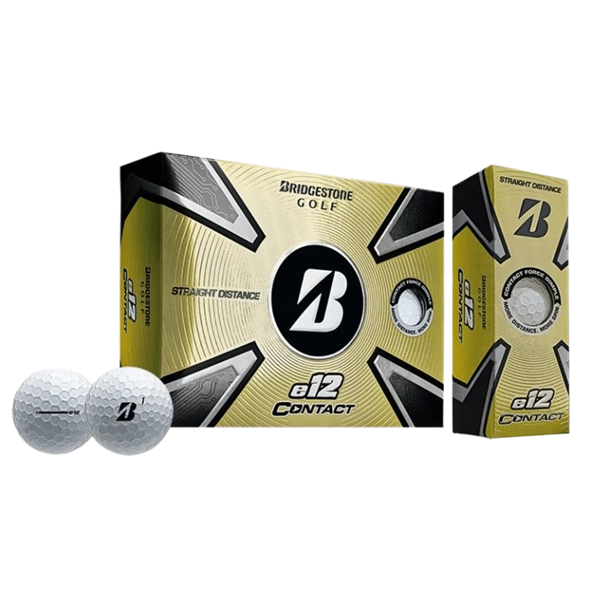 Palline da golf Bridgestone e12 Contact (12 pezzi).