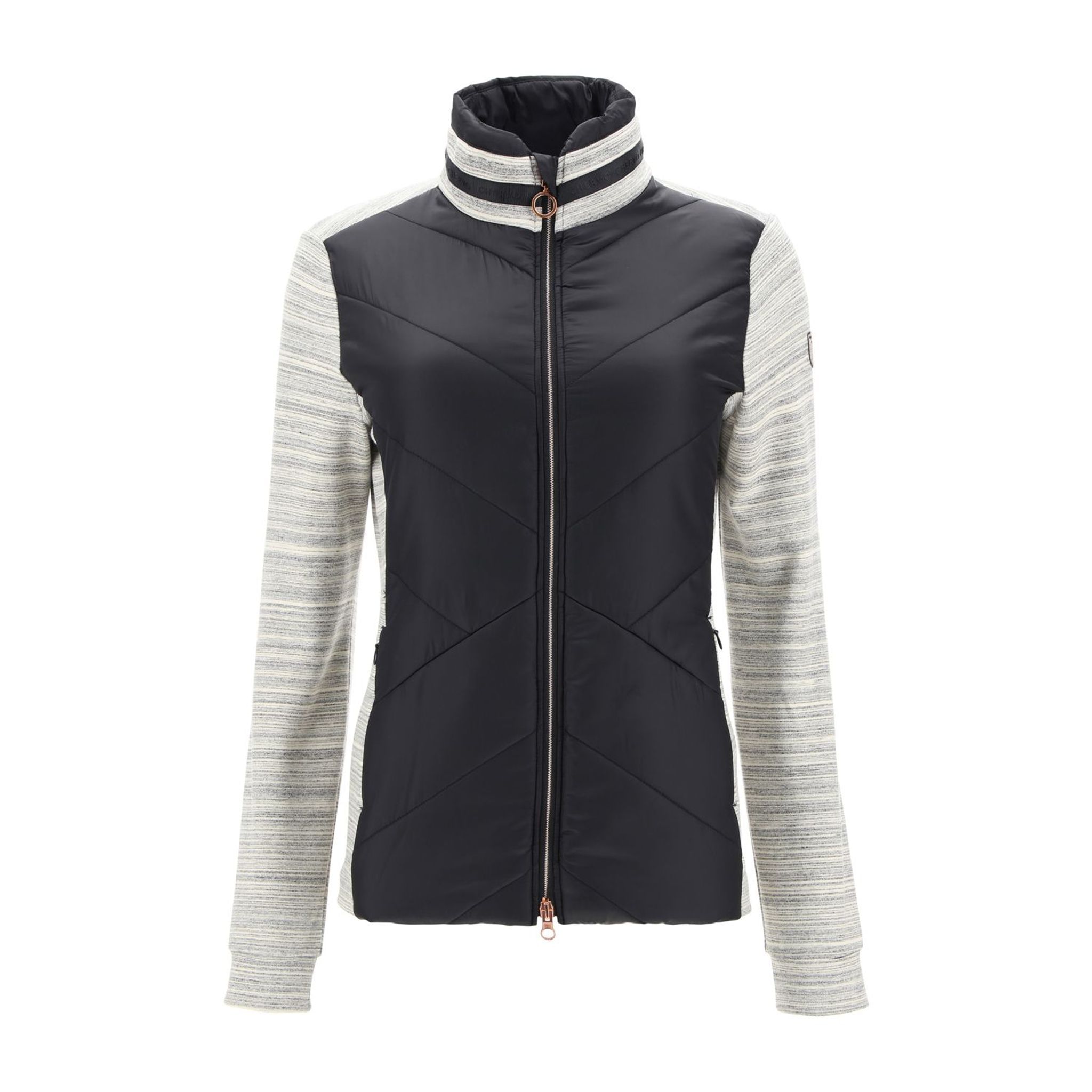 Chervo W Pingpong Jacket Nero/Beige Donna