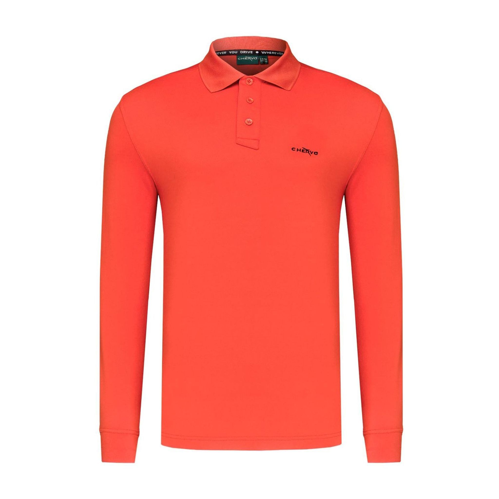 Chervo M Anguy LS Polo Rosso Uomo