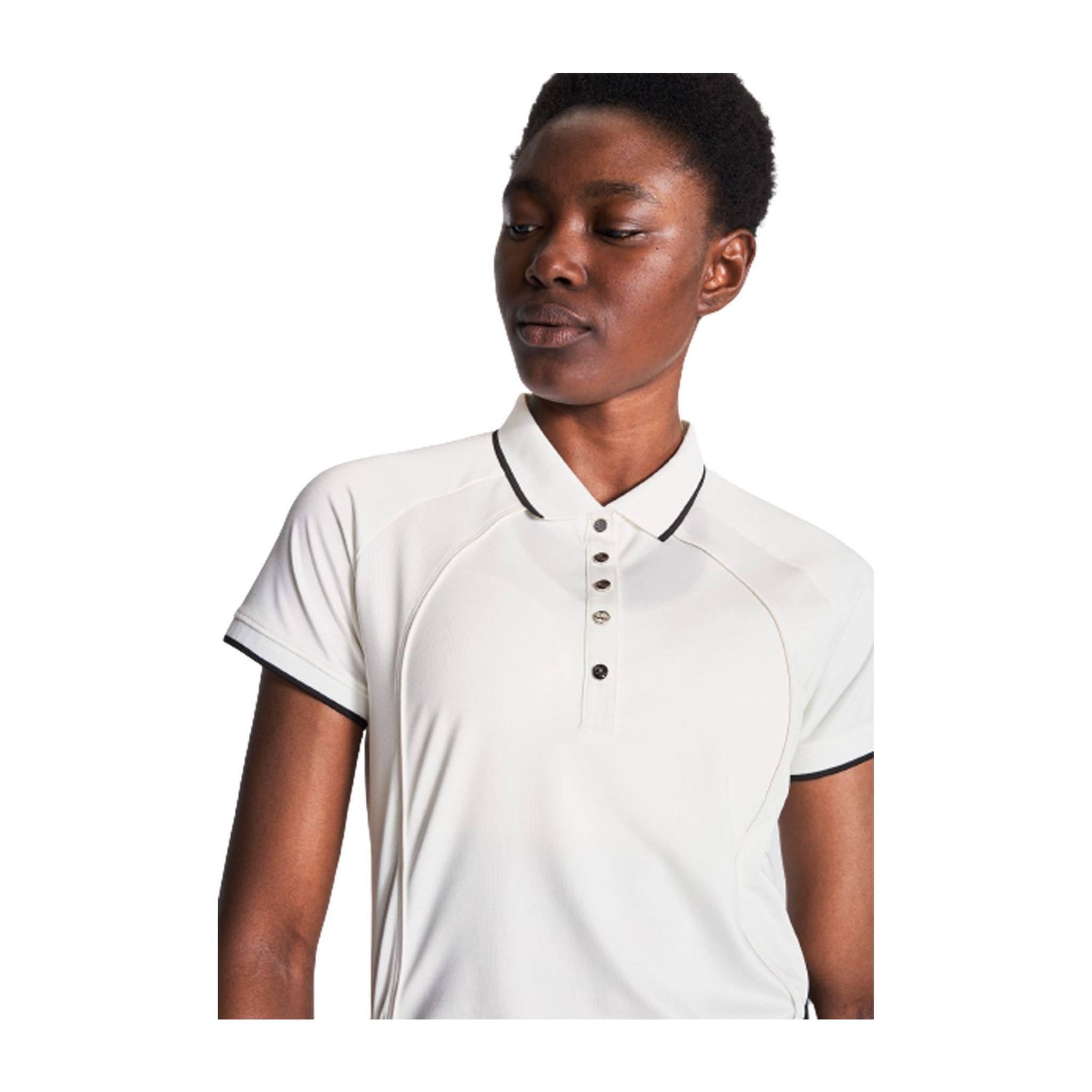 Polo Shirt Röhnisch Poppy Light Cream Donna