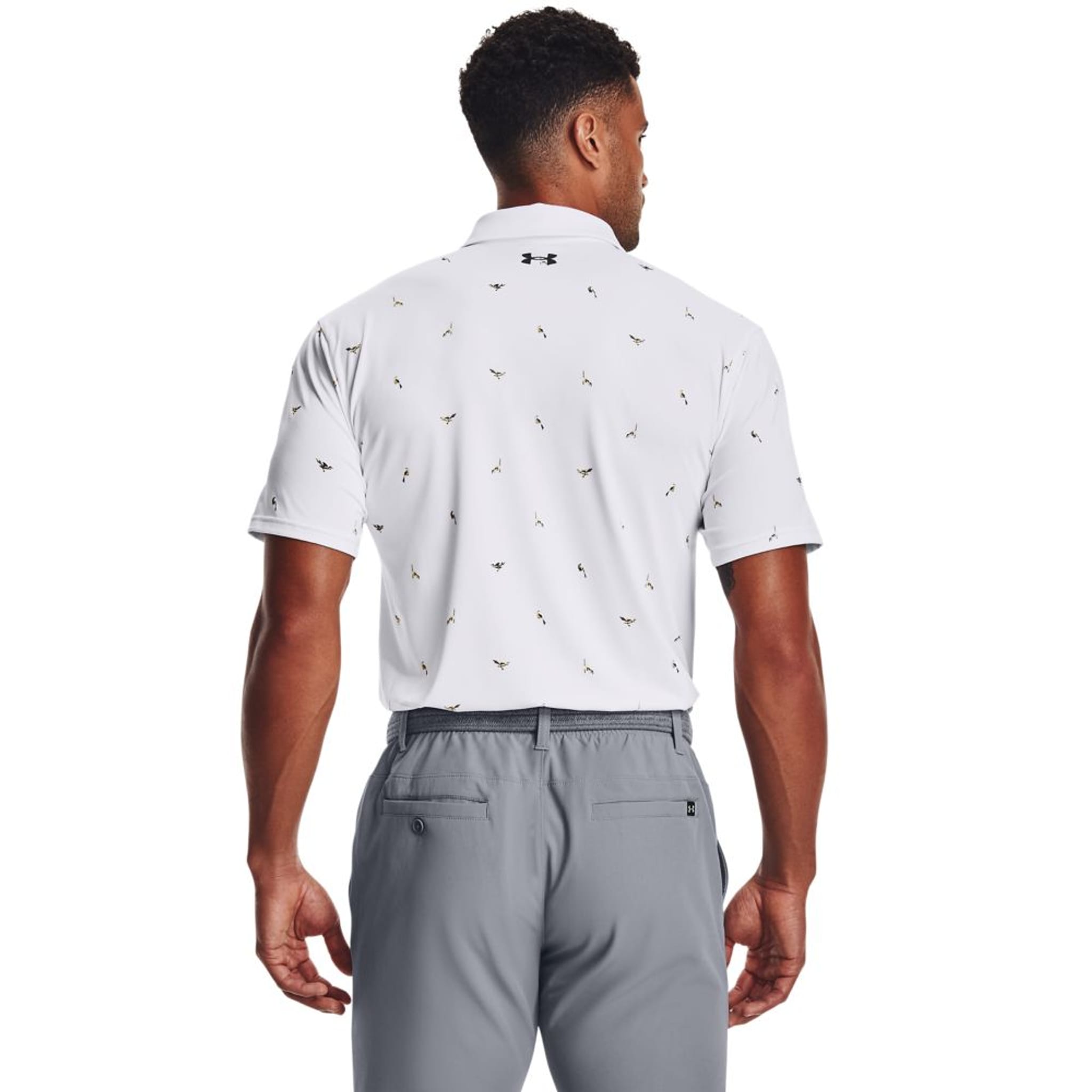 Under Armour M Polo Playoff 2.0 Bianco/Grigio Uomo