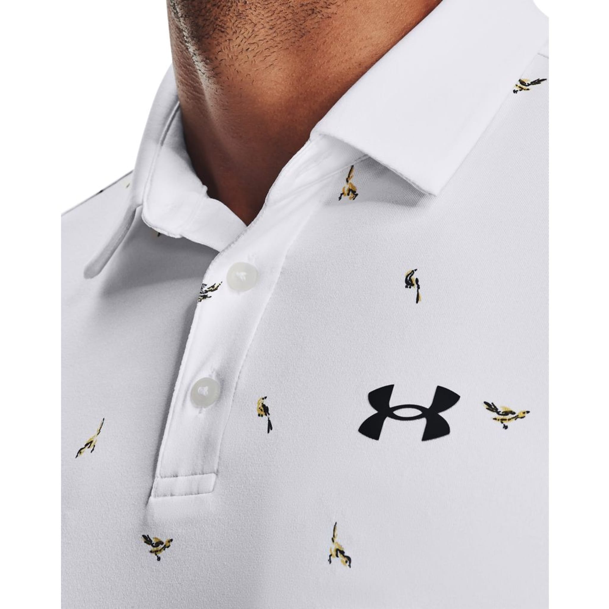 Under Armour M Polo Playoff 2.0 Bianco/Grigio Uomo