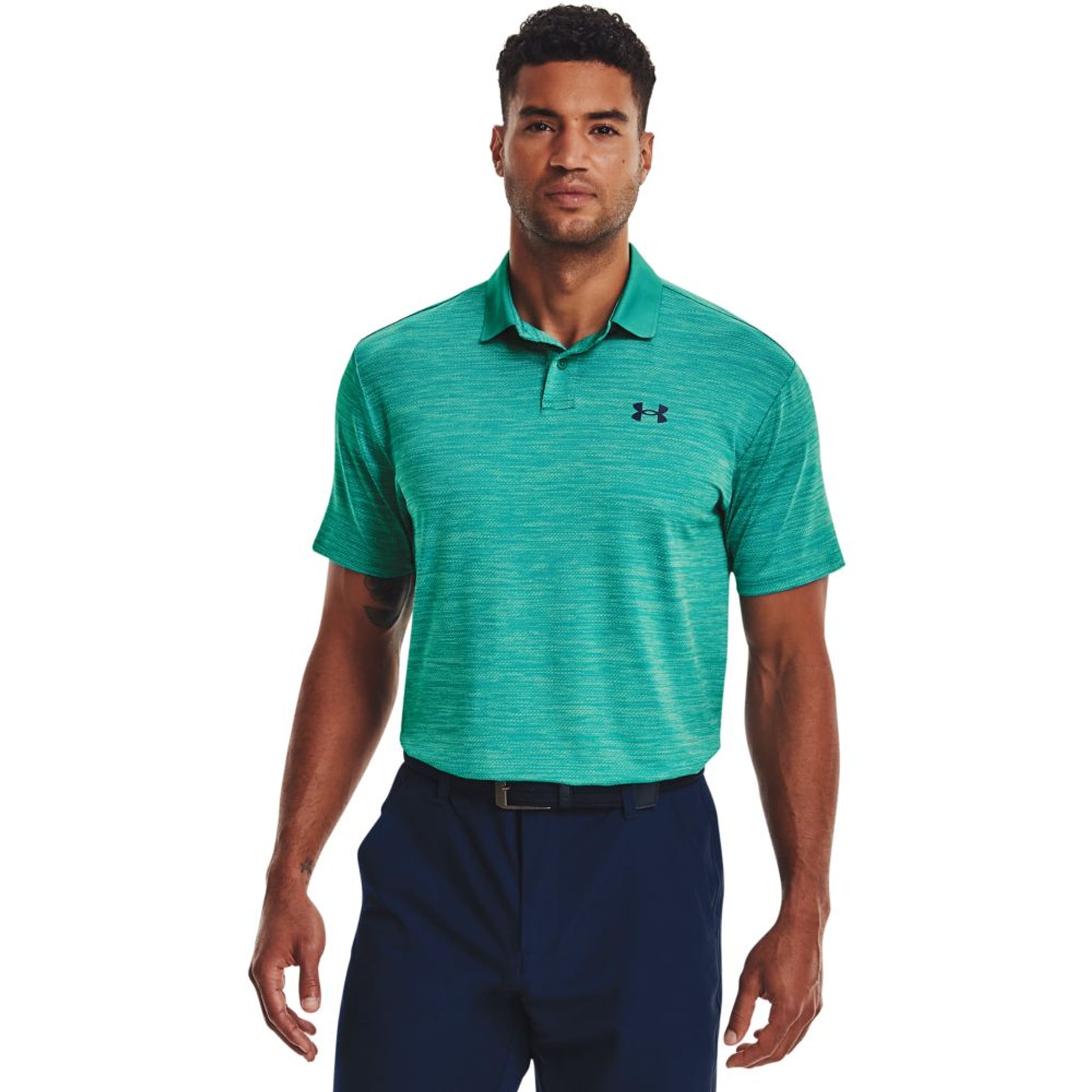 Under Armour M Polo Performance 2.0 Cerulean/Academy Uomo