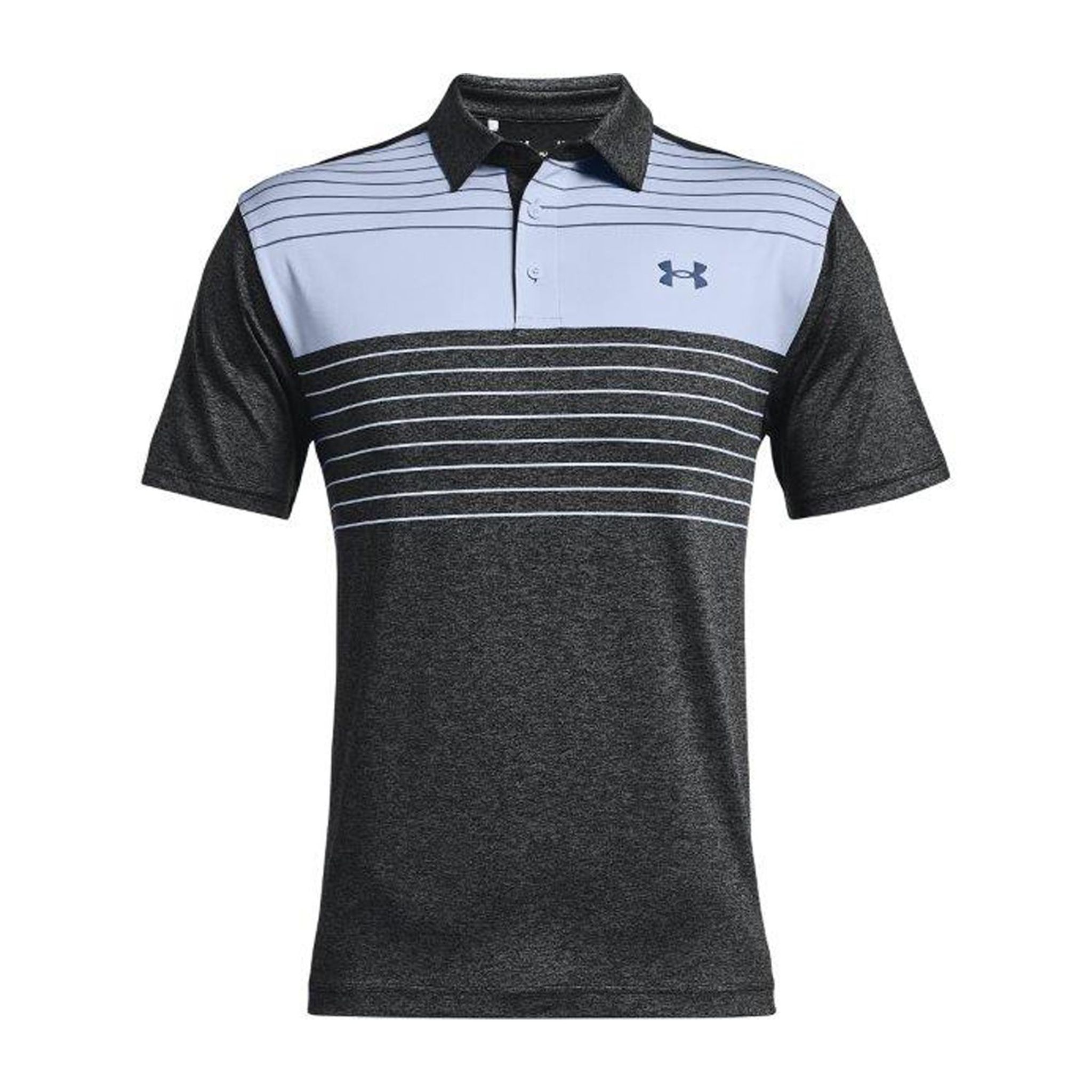 Under Armour Playoff Polo 2.0 Nero/Blu Isotope/Blu Minerale Uomo