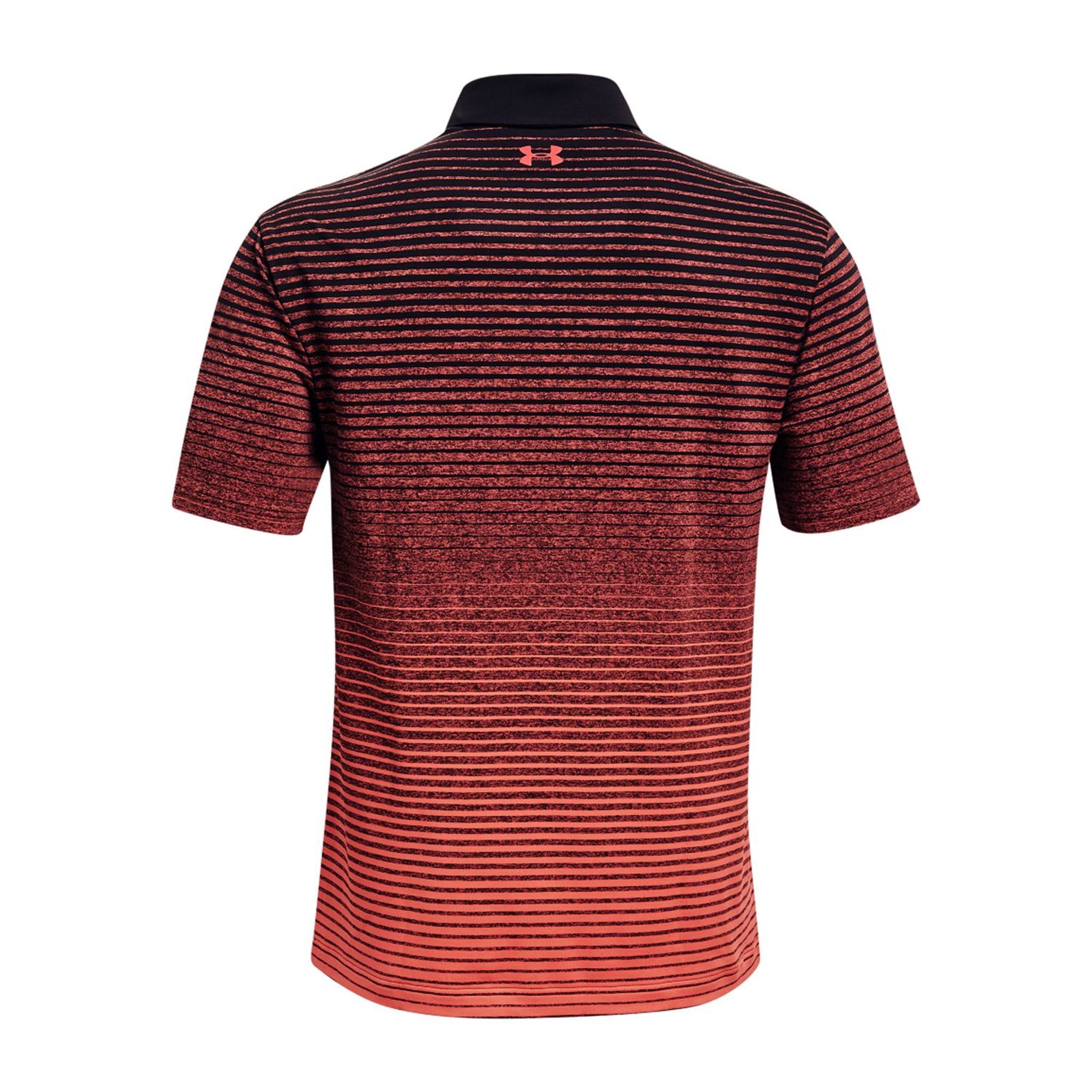 Under Armour Playoff Polo 2.0 Nero/Rosso Venom/Rosso Venom Uomo