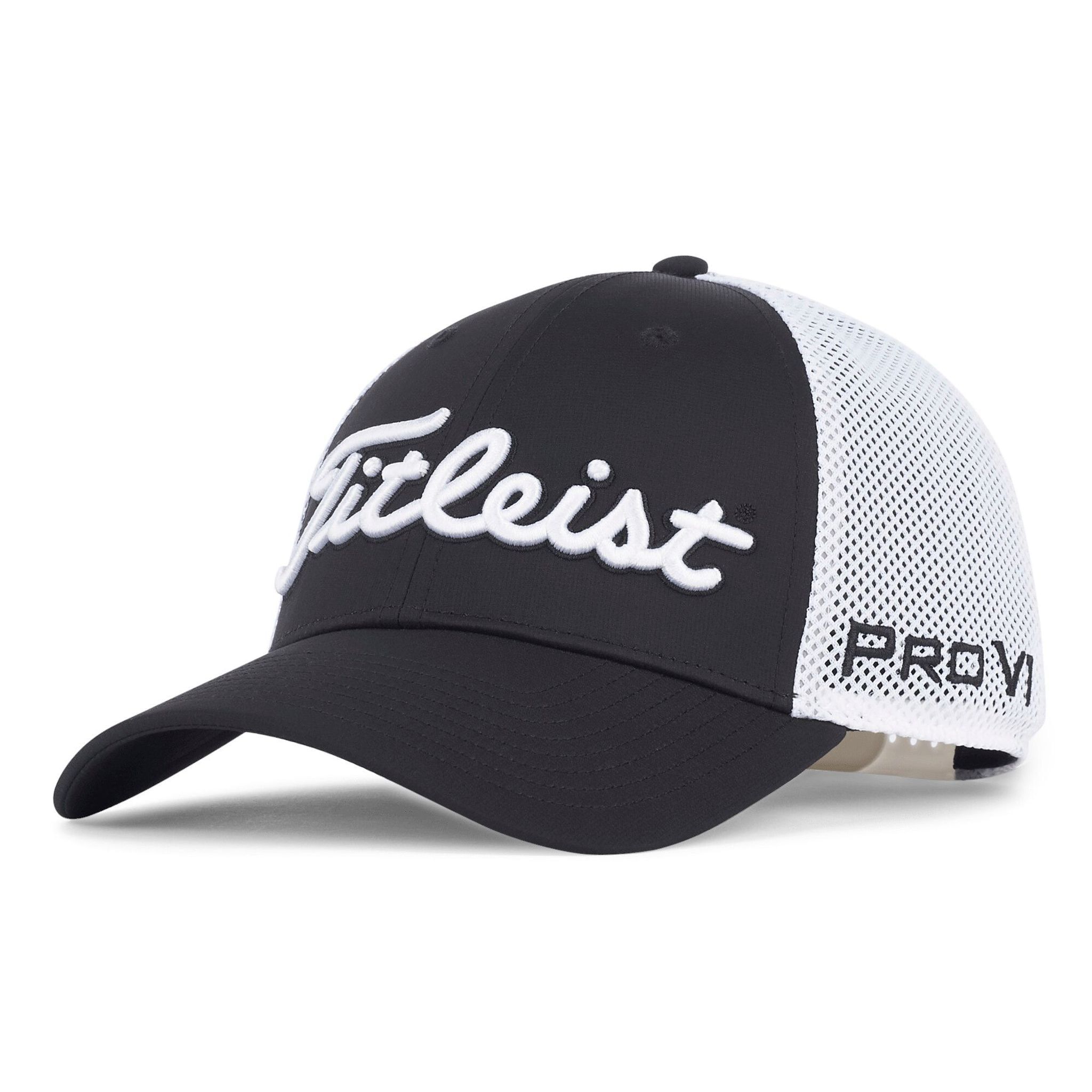 Titleist Tour Performance Mesh Golf Cap Nero/Bianco Uomo