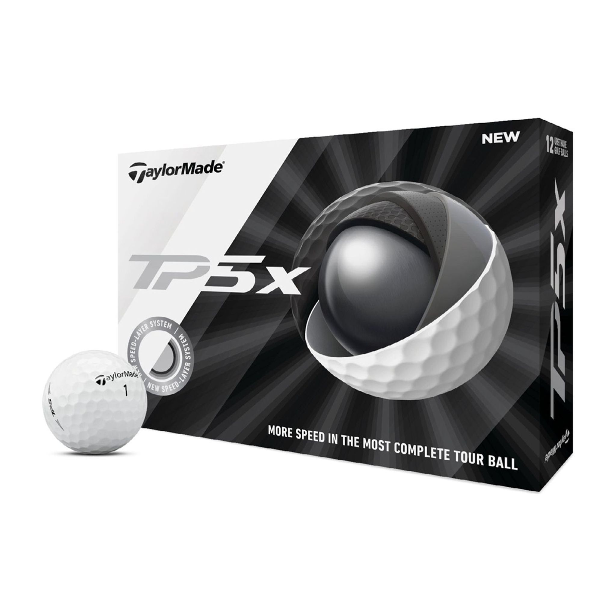 TaylorMade TP5x (20) [12 Palline] Giallo