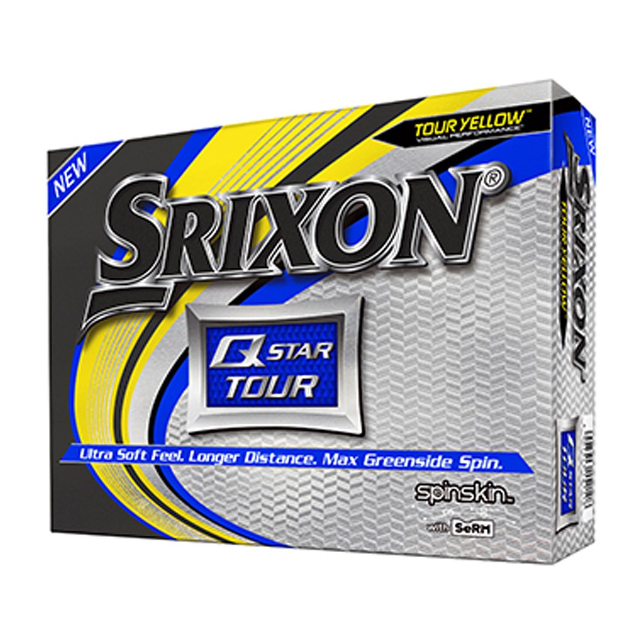 Srixon Q-Star Tour 3 [12 Palline] Giallo