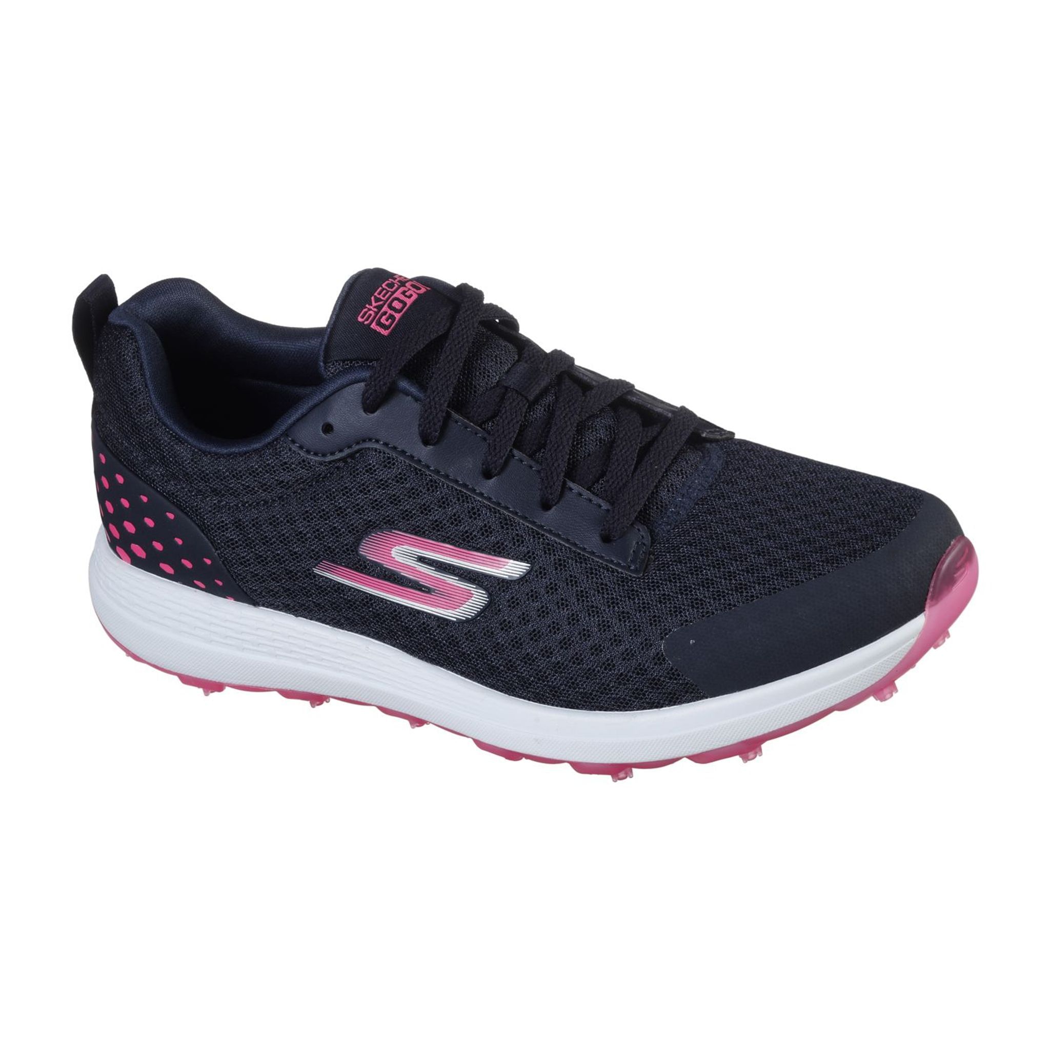 Skechers W Max Fairway 2 blu navy/rosa donna