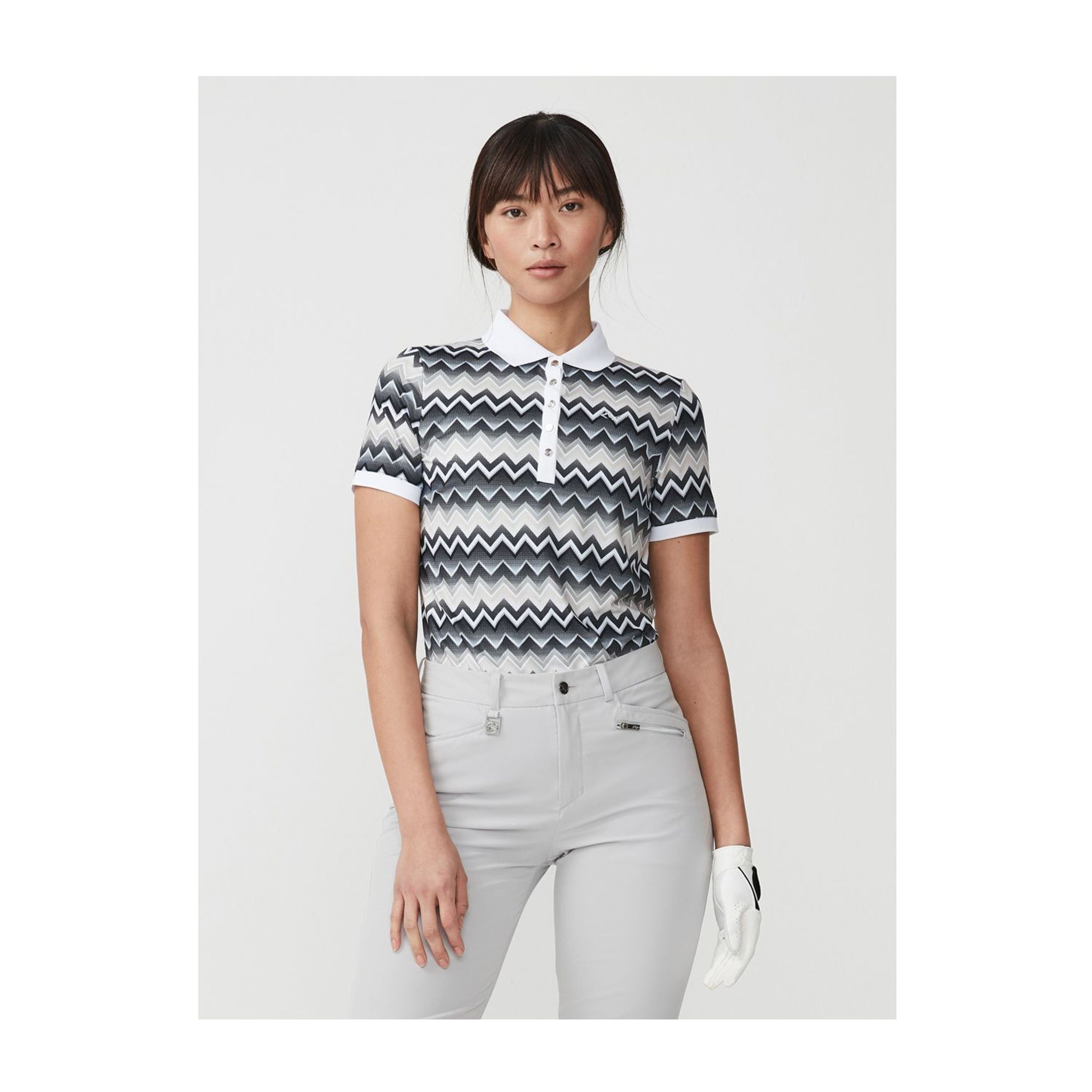 Röhnisch Element Polo Zigzag Sabbia Donna