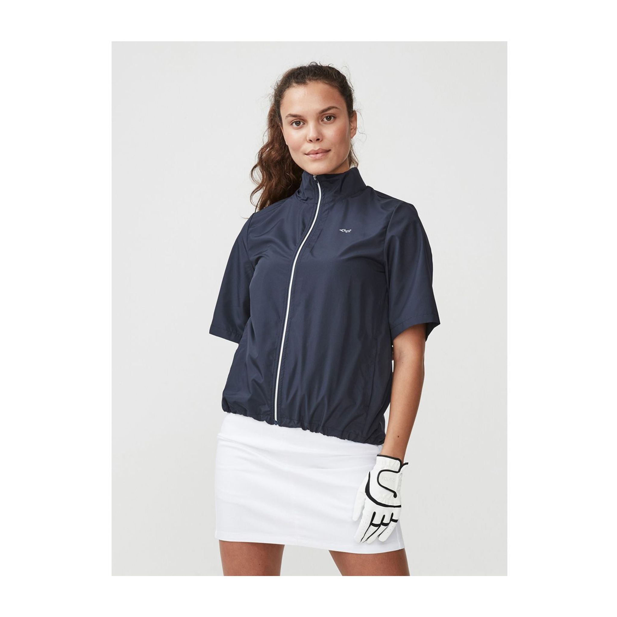 Giacca antivento Röhnisch Pocket SS blu navy da donna