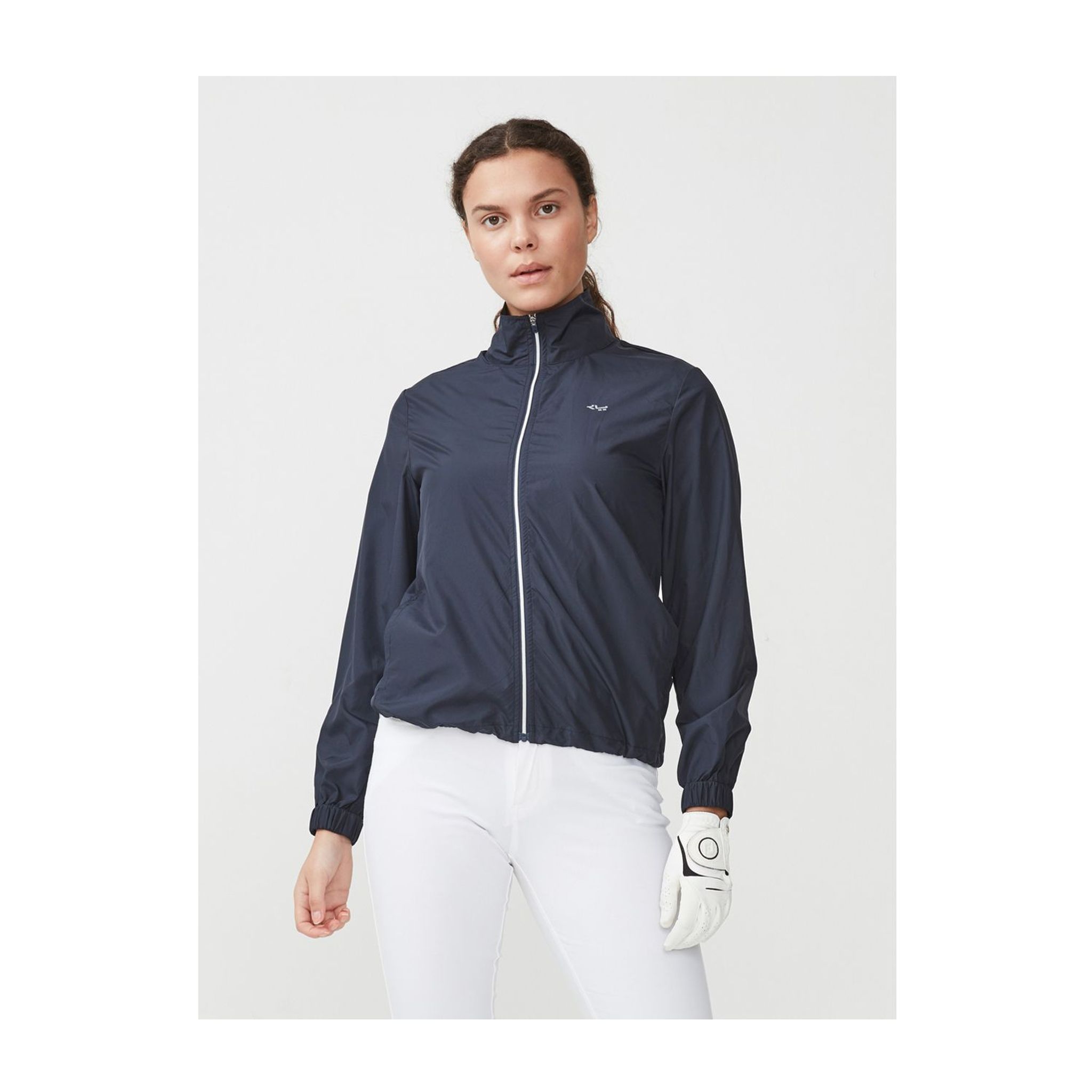 Röhnisch Windbreaker tascabile blu navy donna