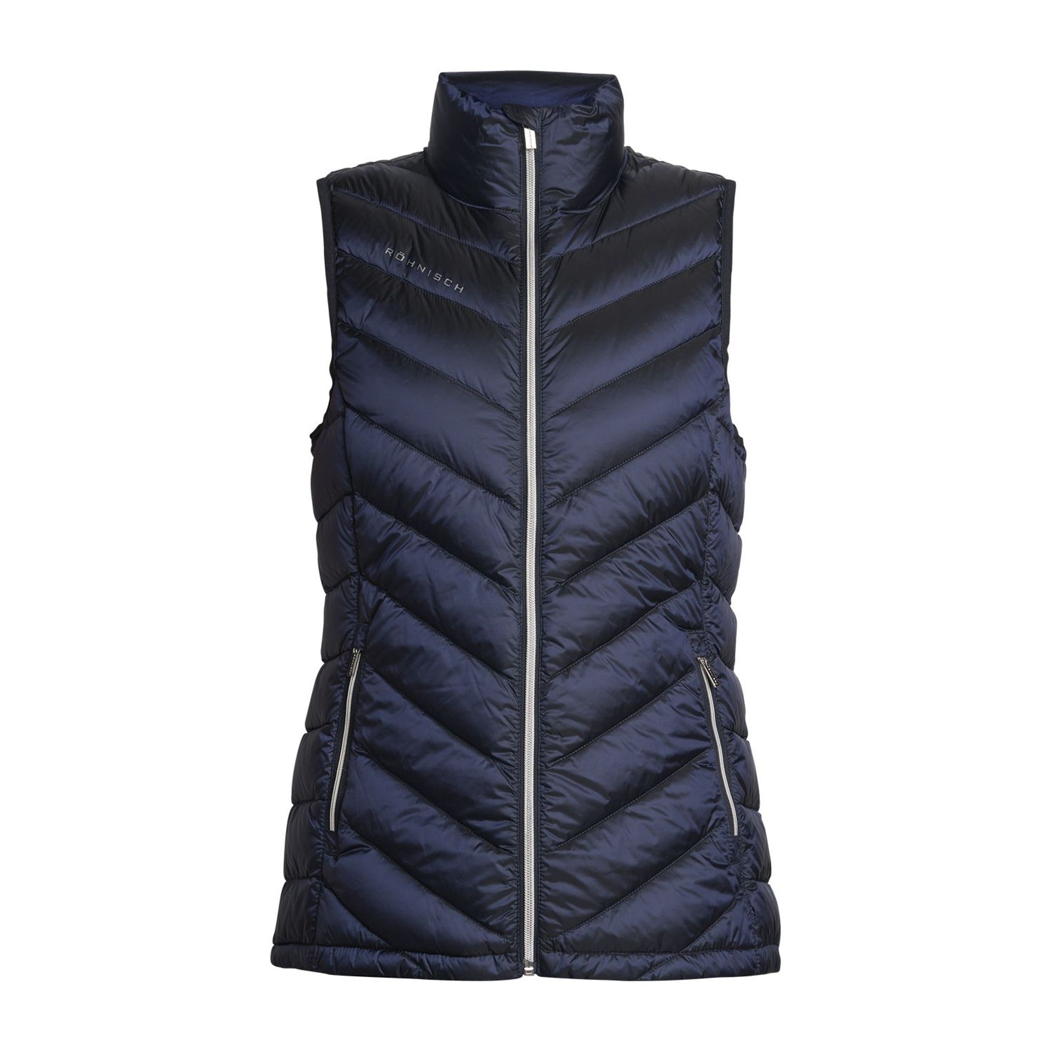 Röhnisch W Gilet in piuma Skylar blu navy Donna