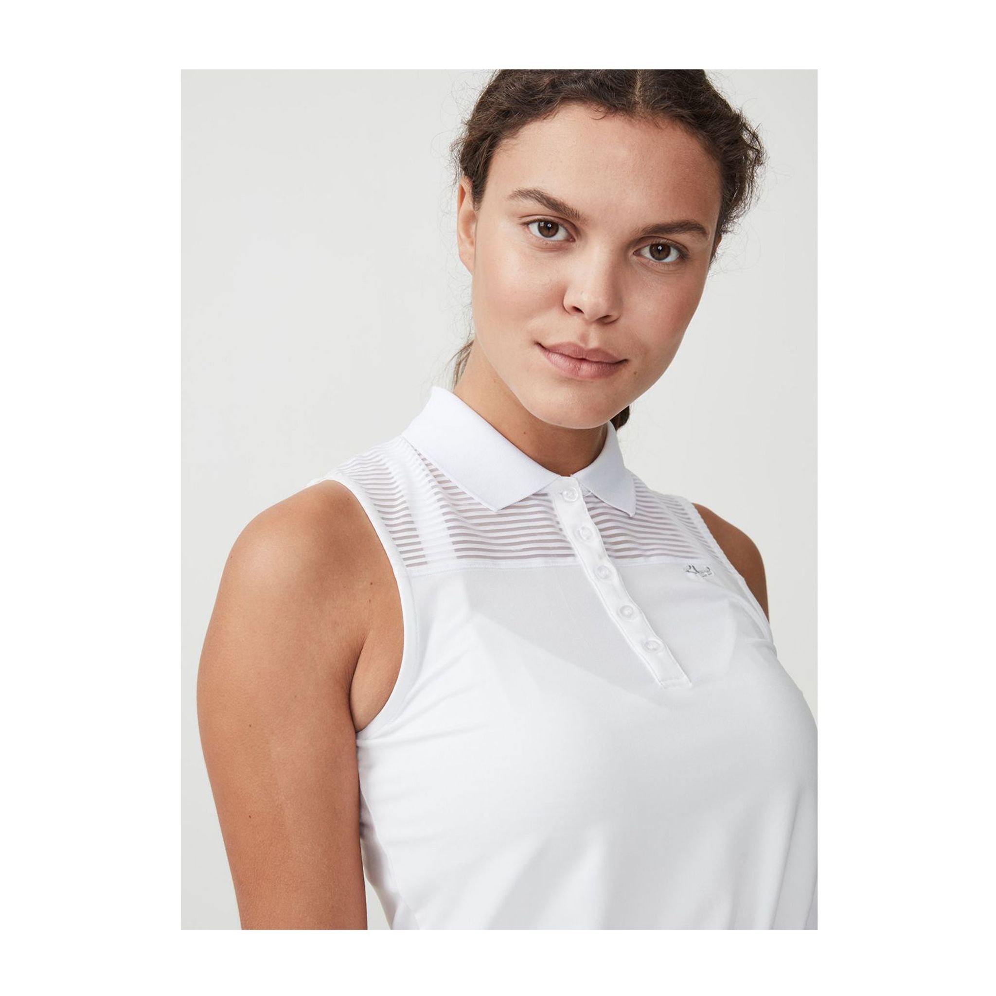 Röhnisch Miko SL Polo Bianco Donna