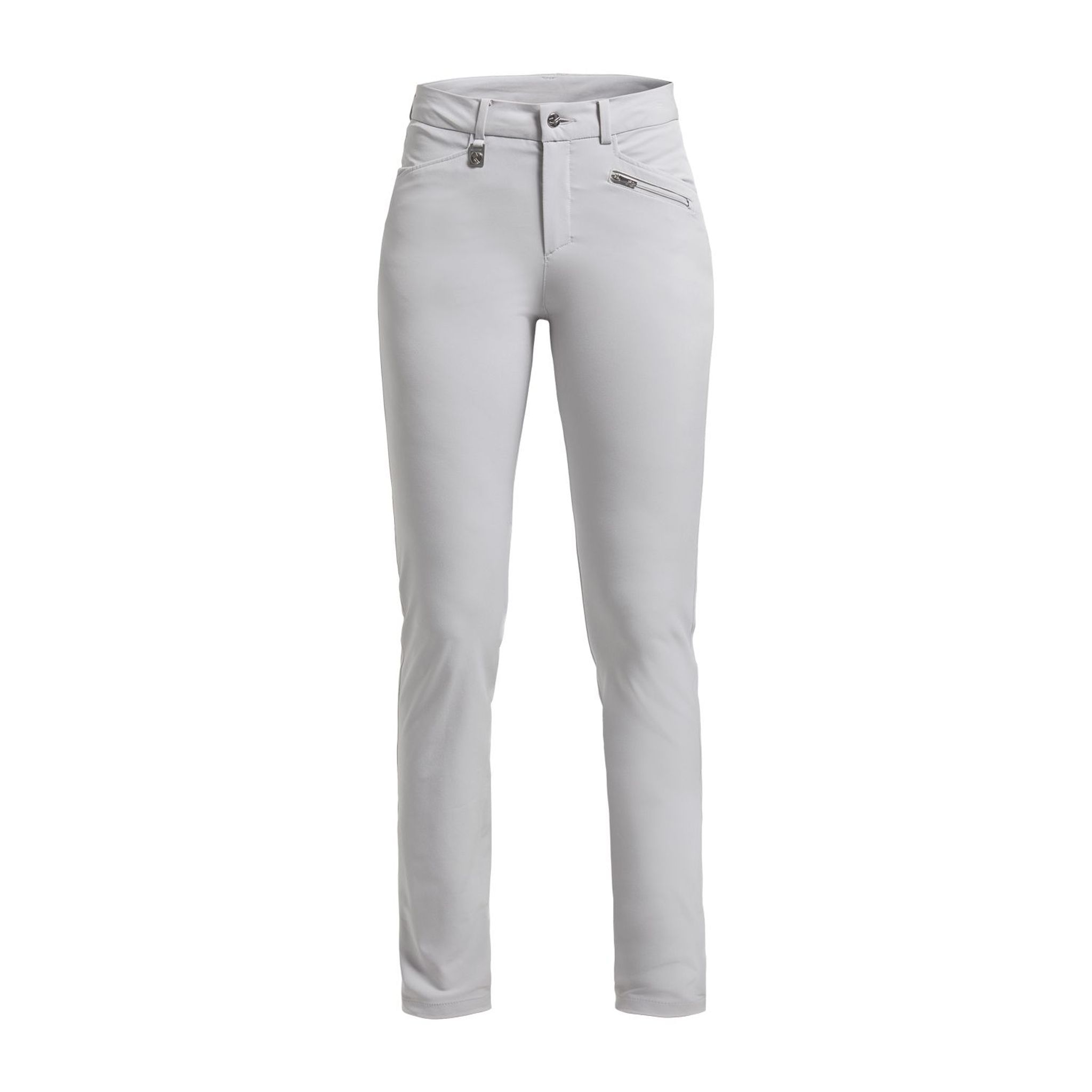 Pantaloni Röhnisch Comfort Stretch Grigio Argento Donna