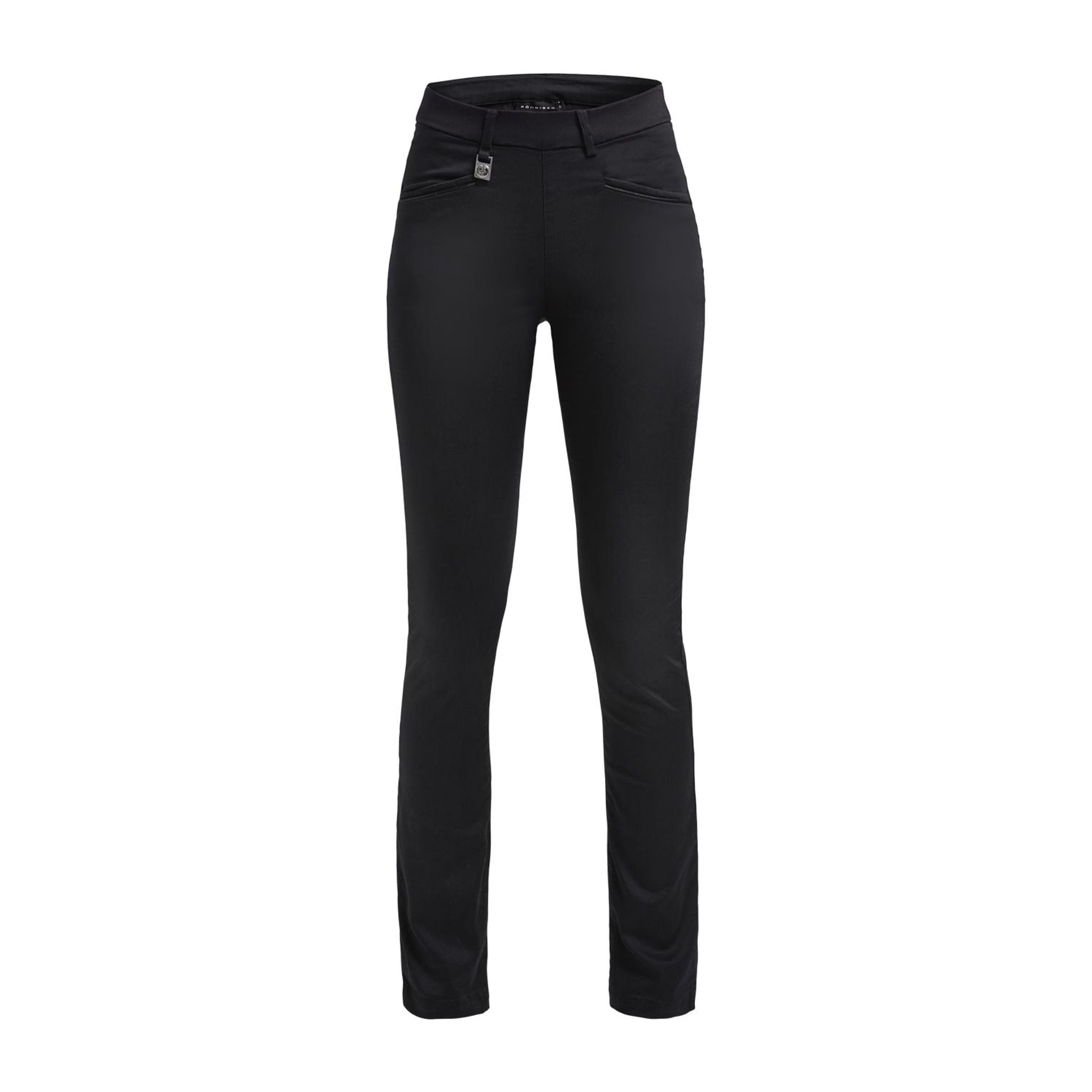 Pantaloni Röhnisch lisci neri donna