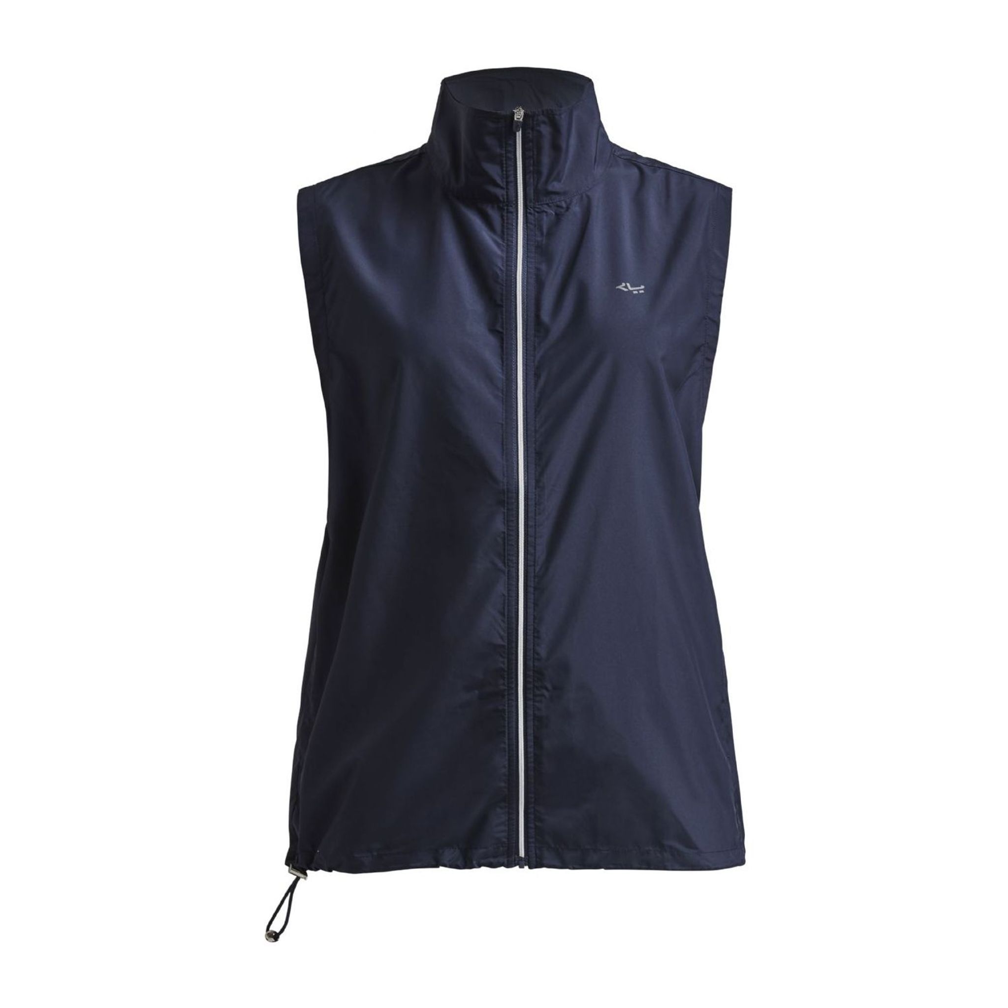 Gilet antivento tascabile Röhnisch blu navy da donna