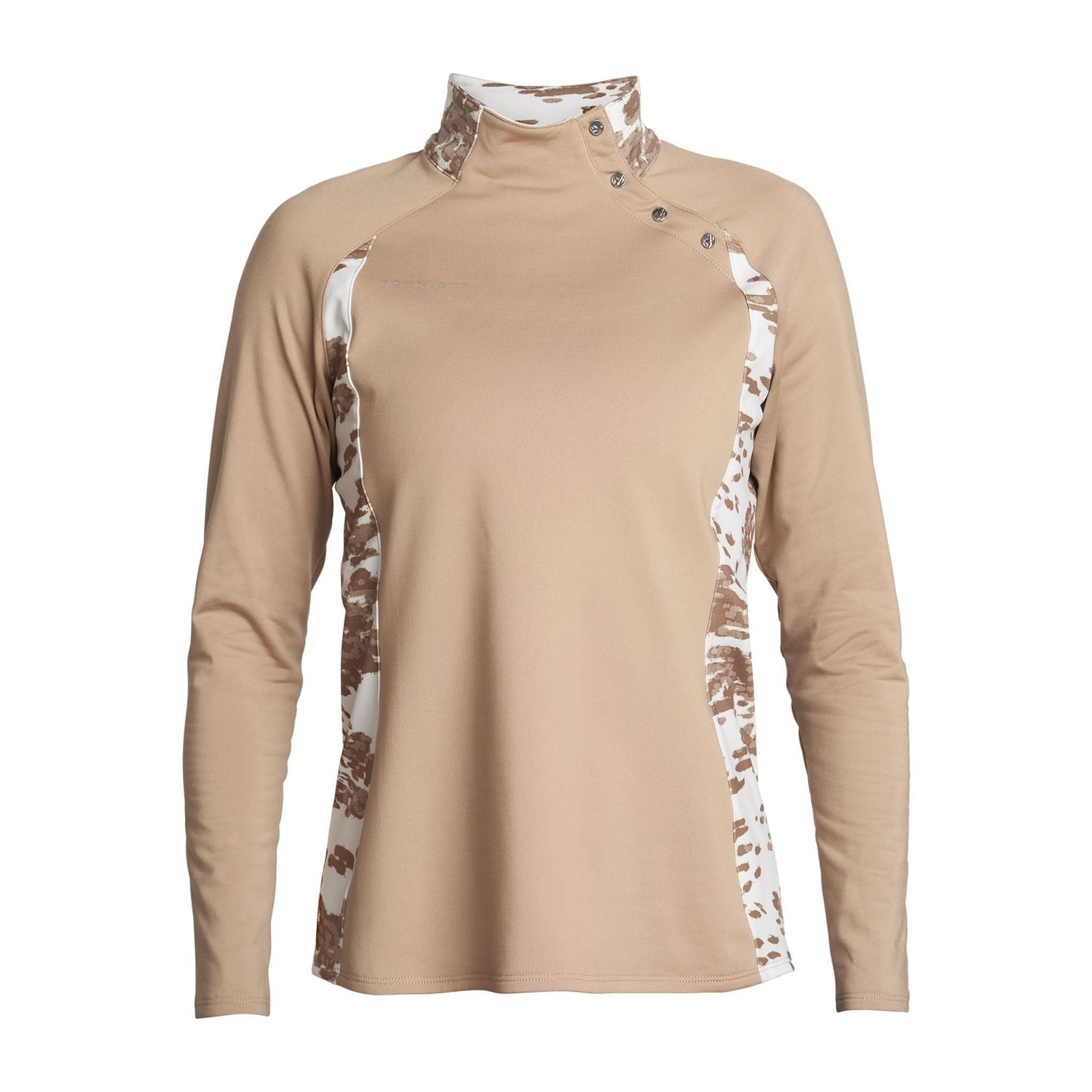 Röhnisch W Layer Megan Manica Lunga Beige/Camo Donna