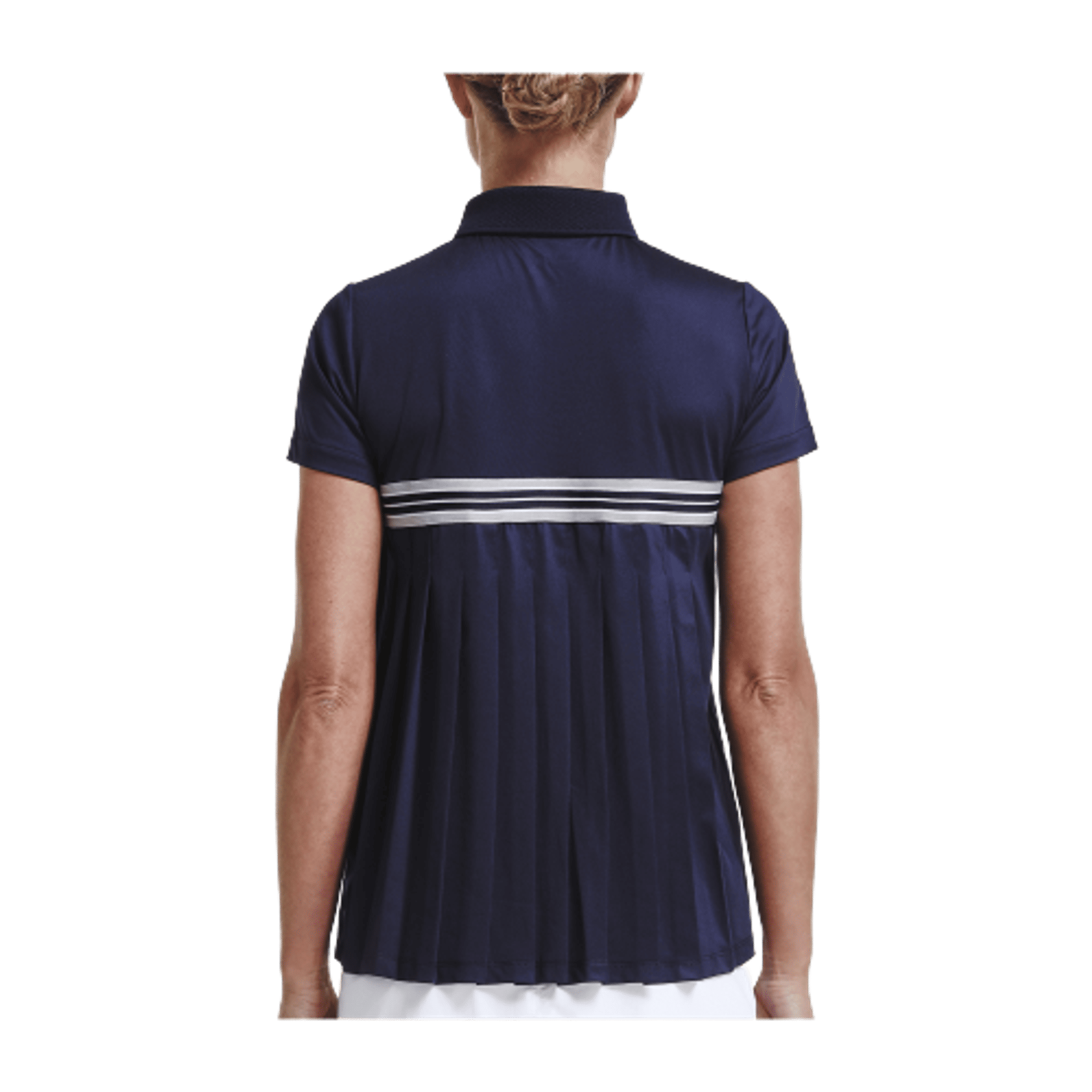 Röhnisch Polo Pleated Indigo Night Damen