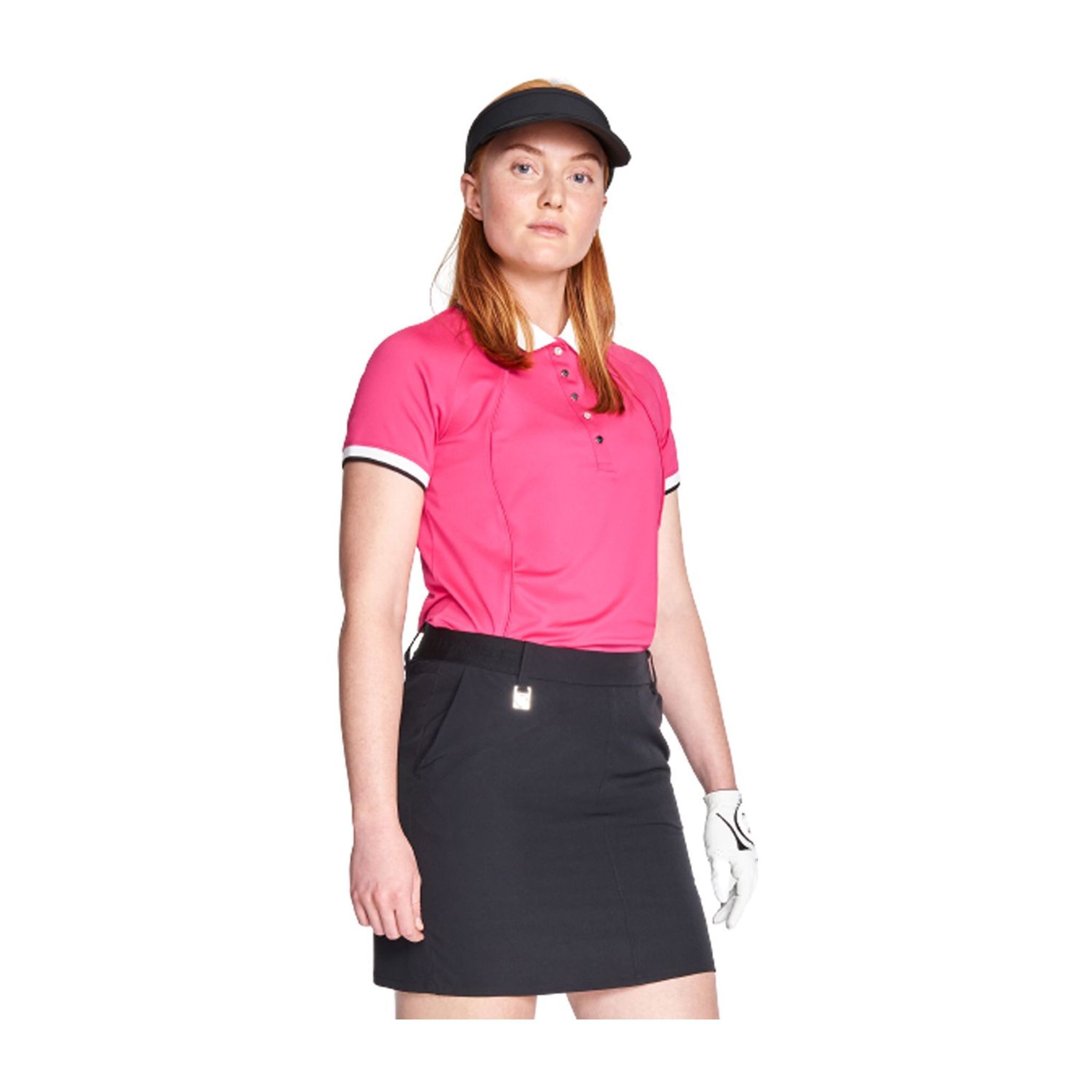 Röhnisch Poloshirt Poppy Raspberry Donna