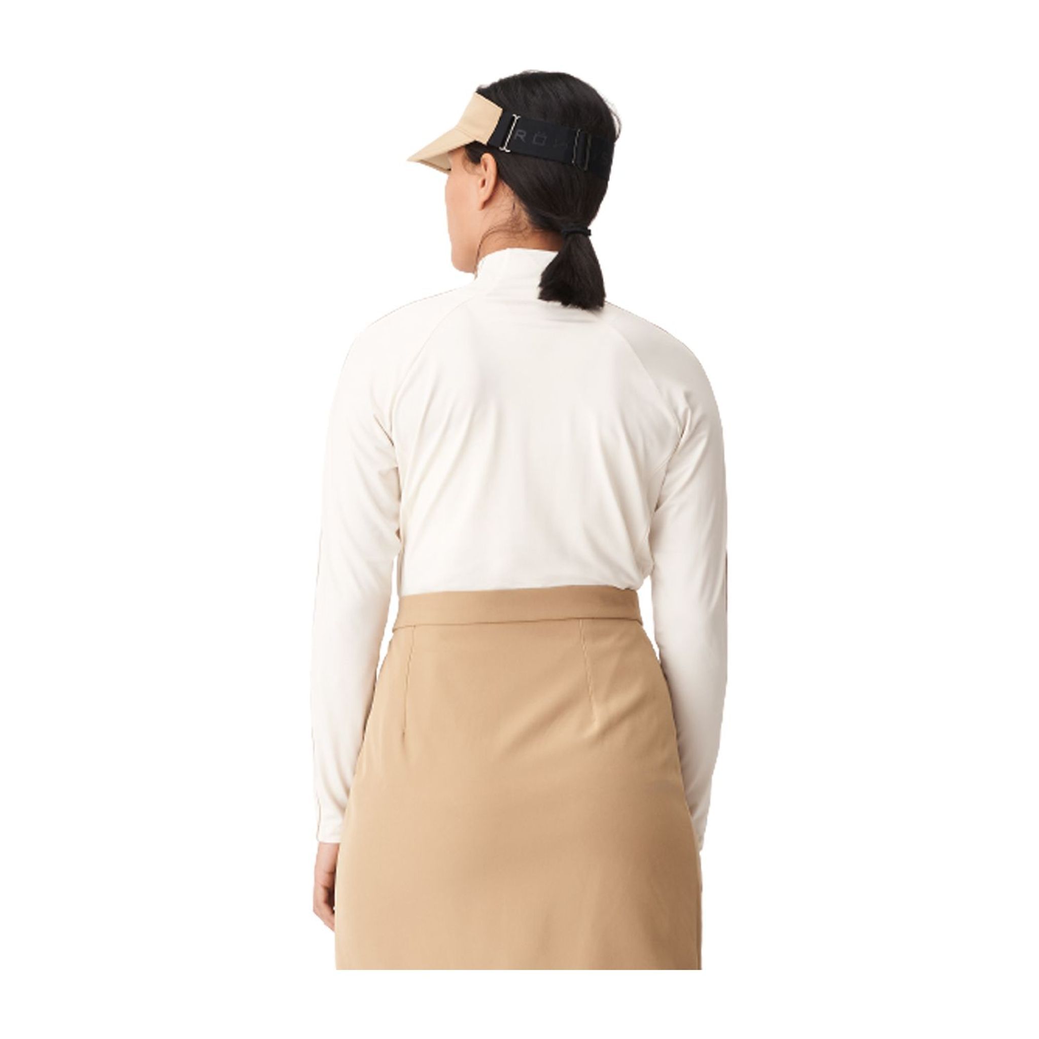 Röhnisch W Layer Serena Half Zip Weiß/Beige Damen