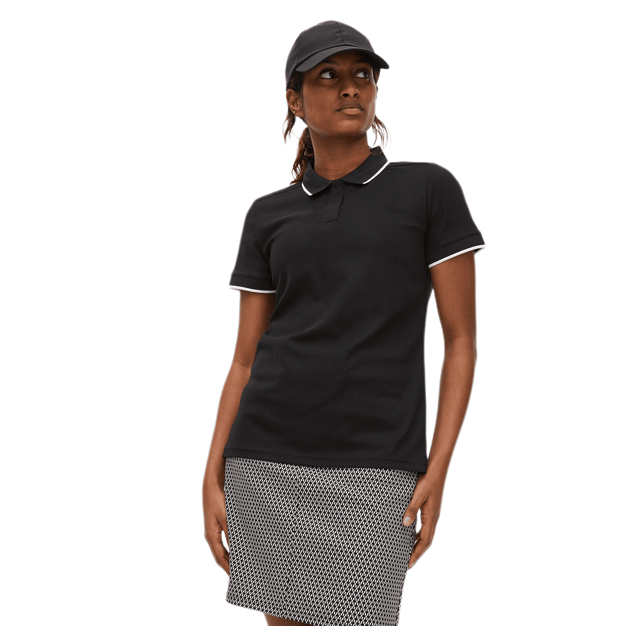 Röhnisch Mildred Golf Polo Schwarz Damen Damen