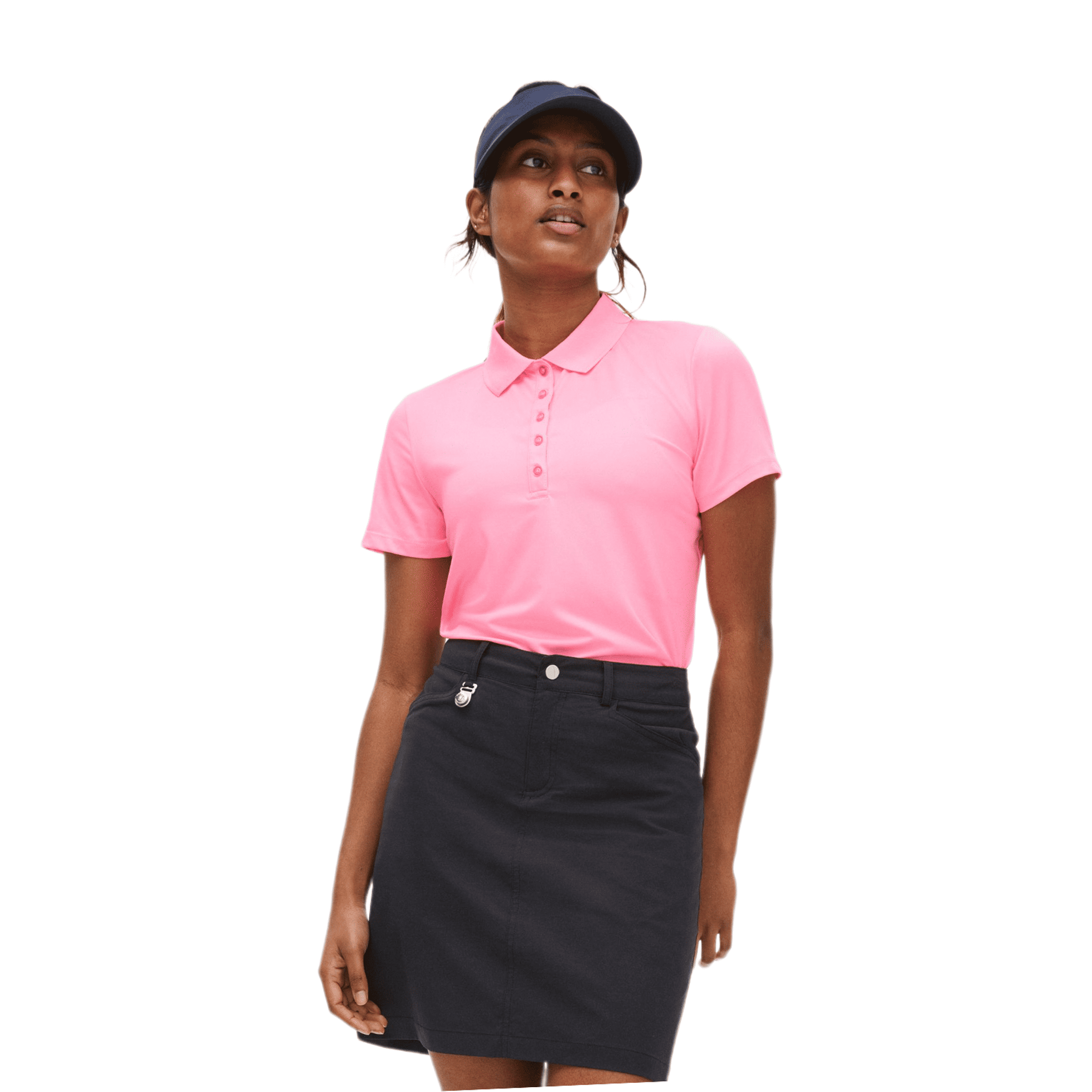 Polo da golf Röhnisch Direction Cotton Candy da donna