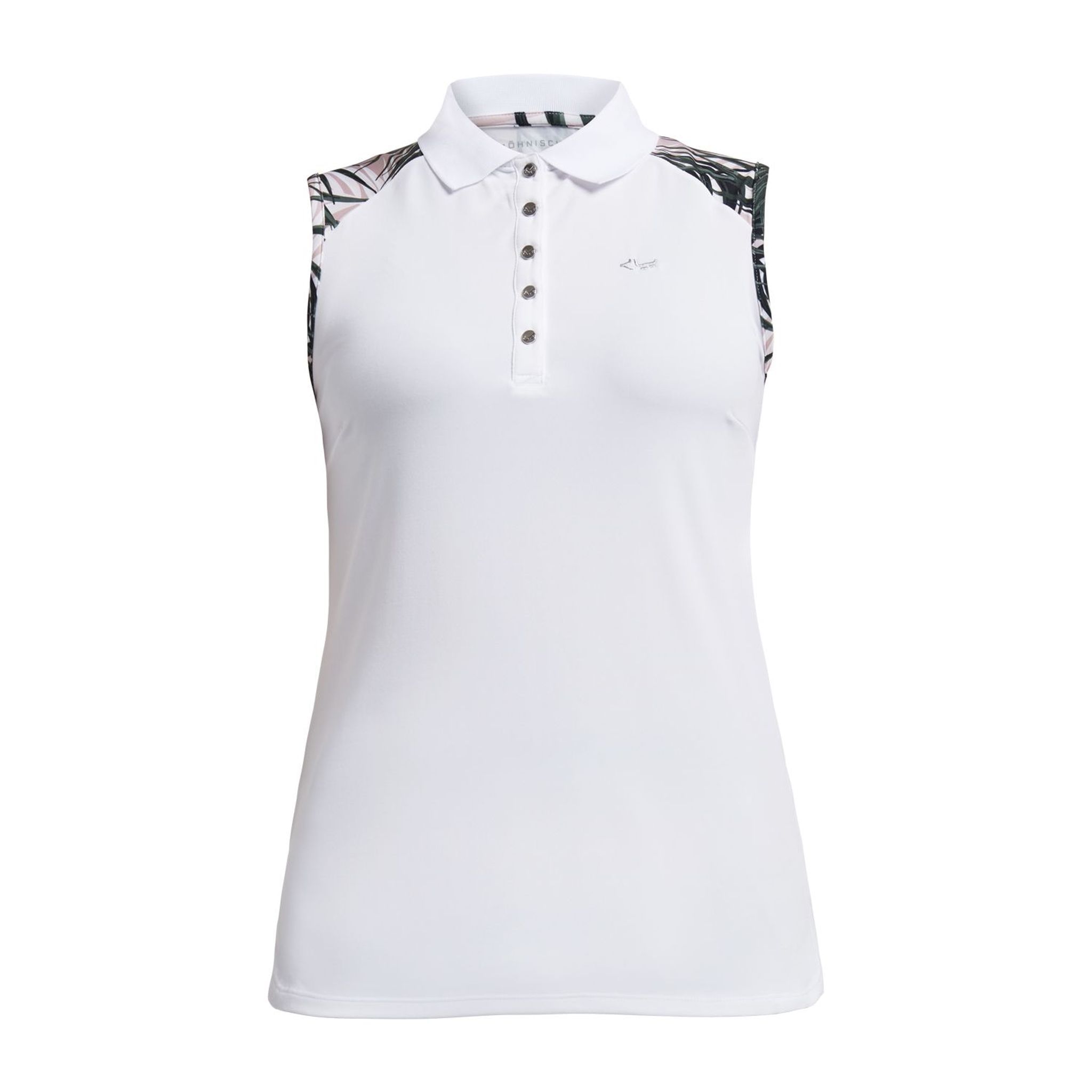 Röhnisch W Element SL Polo Palm Rosa Pallido Donna