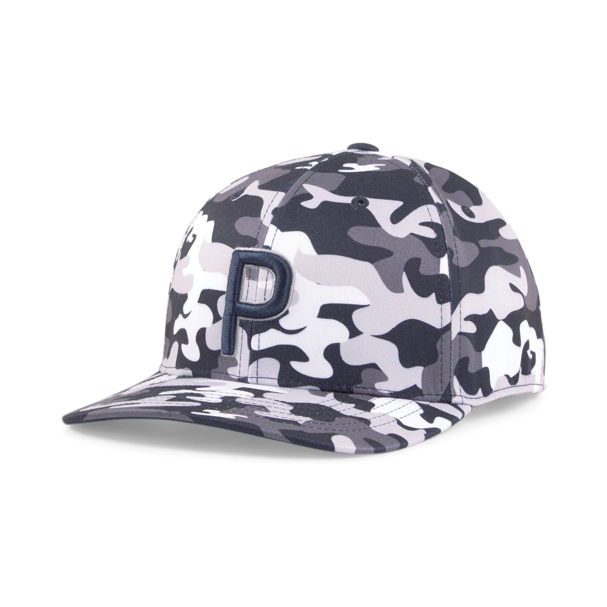 Puma Cap Camo Pattern P Snapback Uomo