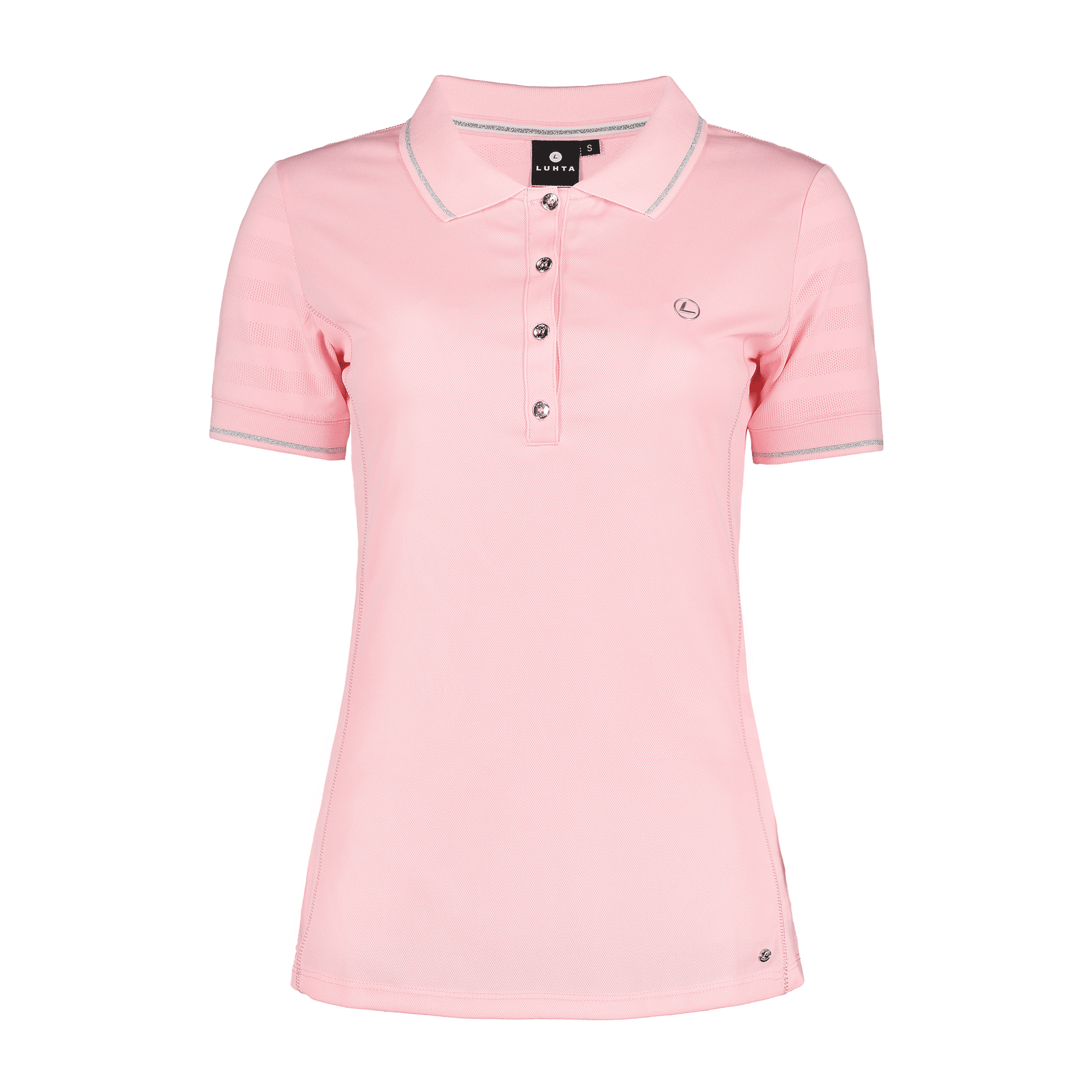 Luhta W Polo Shirts Eriksdal Rosa Donna