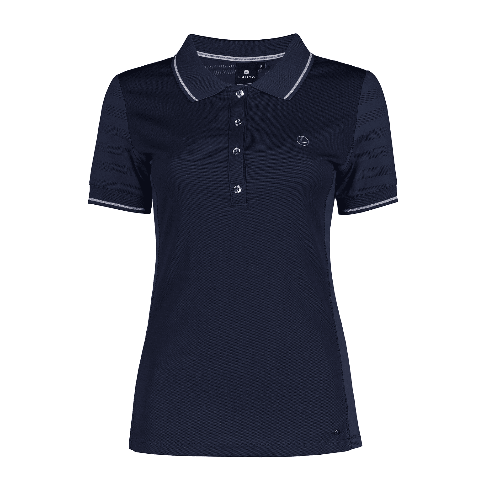 Luhta W Polo Shirts Eriksdal Blu Scuro Donna