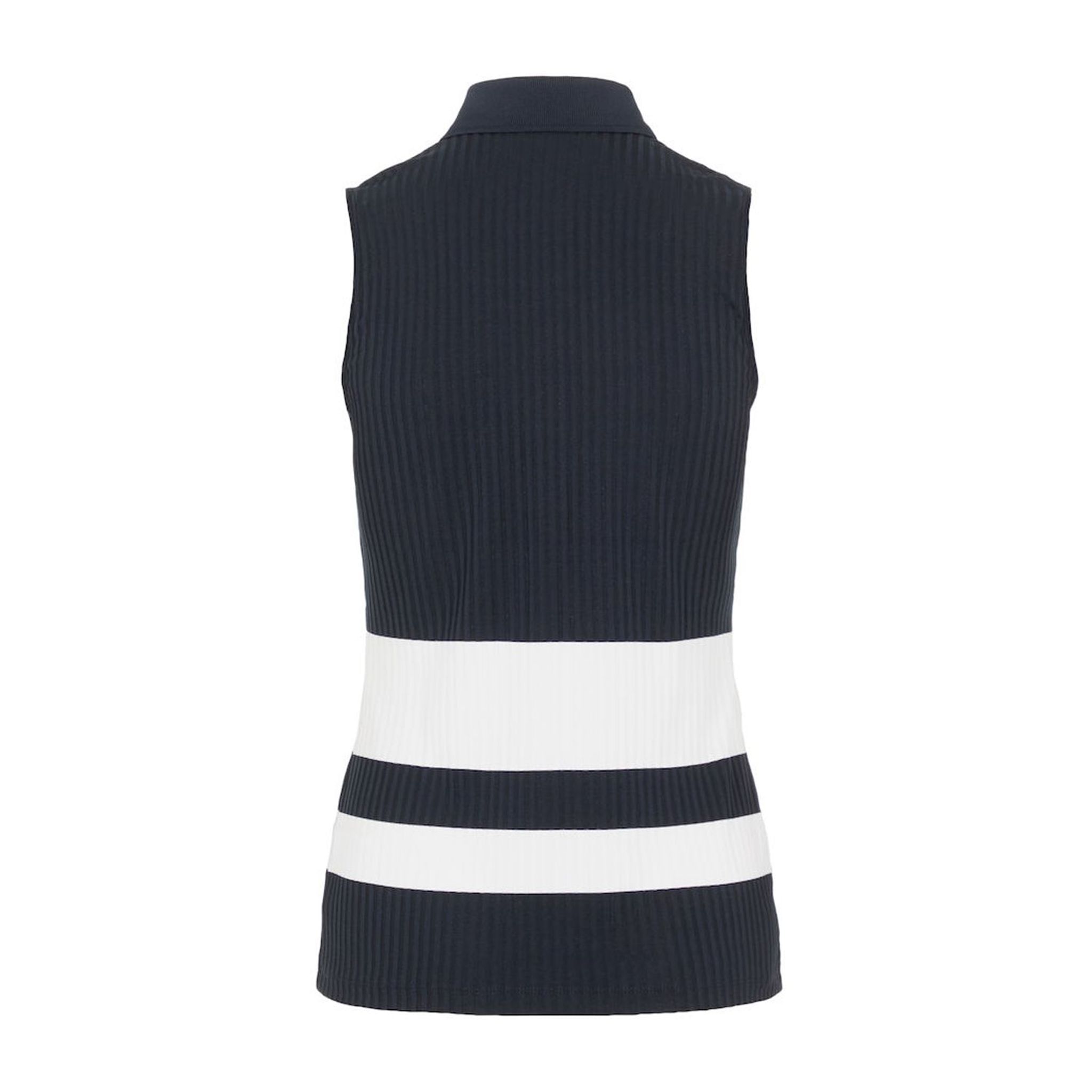 J. Lindeberg W Nora-Rib Jersey Polo Jl Blu Navy Donna