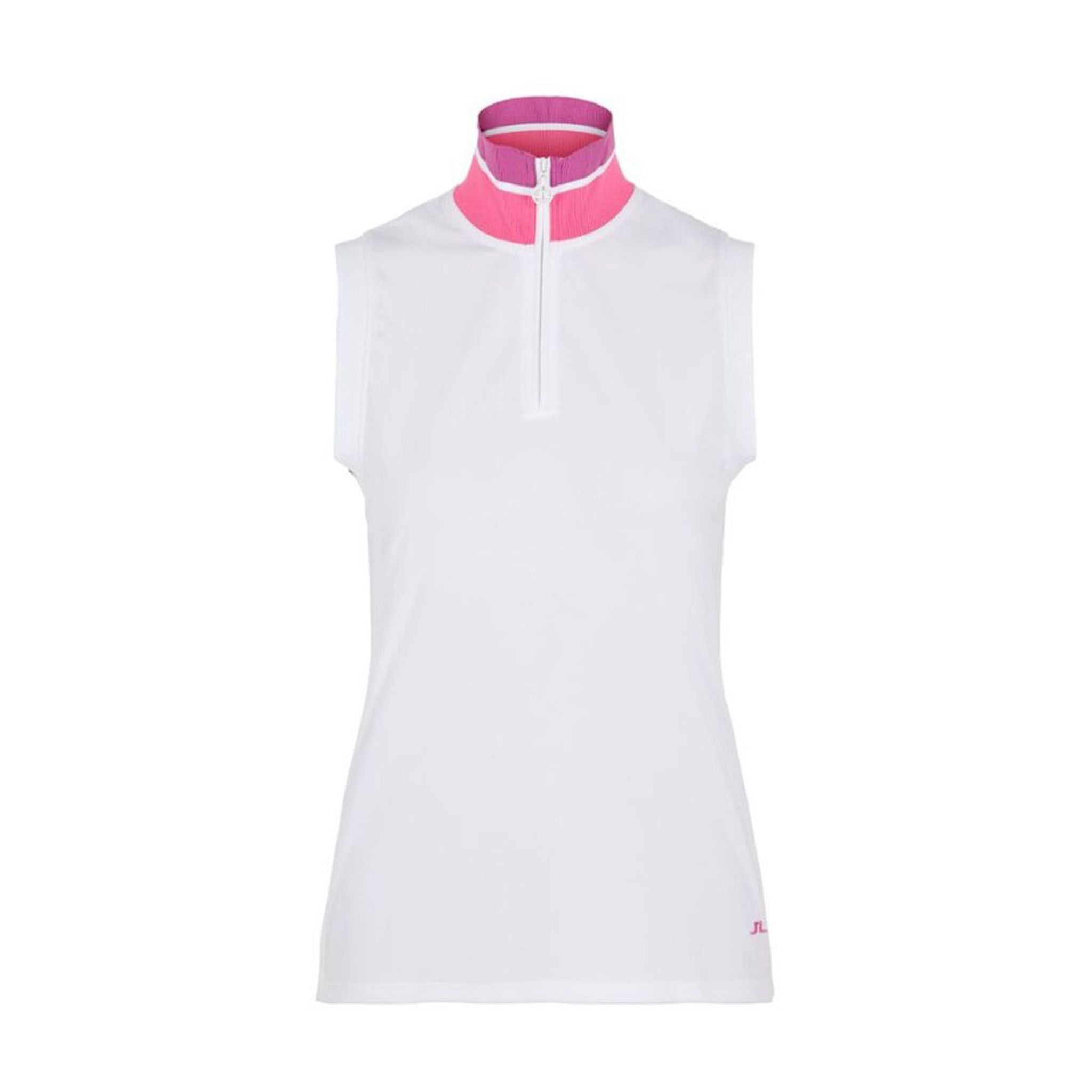 J. Lindeberg W Audrey TX-Jersey SS Polo Bianco Donna