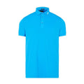 J. Lindeberg M Tour Tech Reg-TX Jersey Polo Blu Uomo