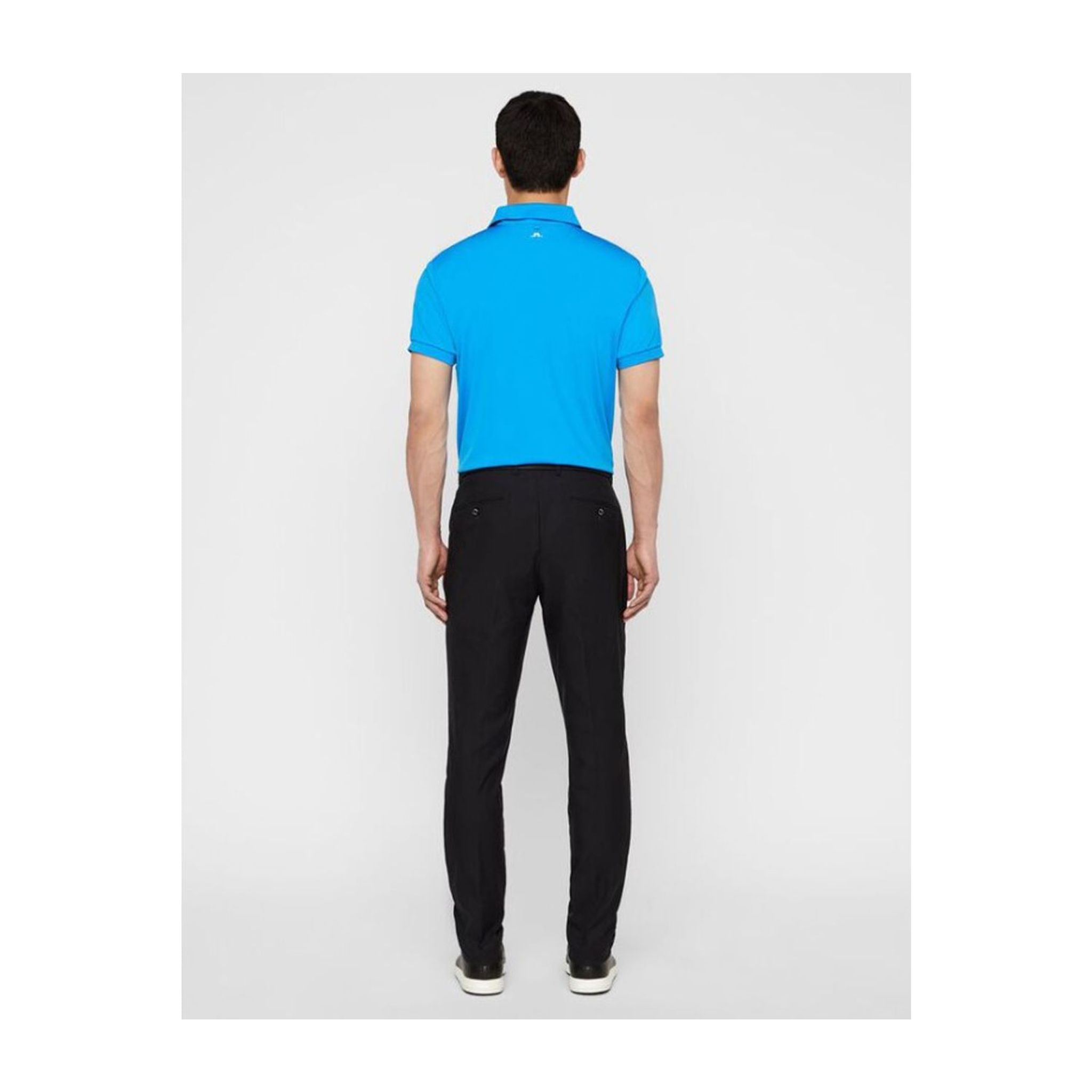 J. Lindeberg M Tour Tech Reg-TX Jersey Polo Blu Uomo