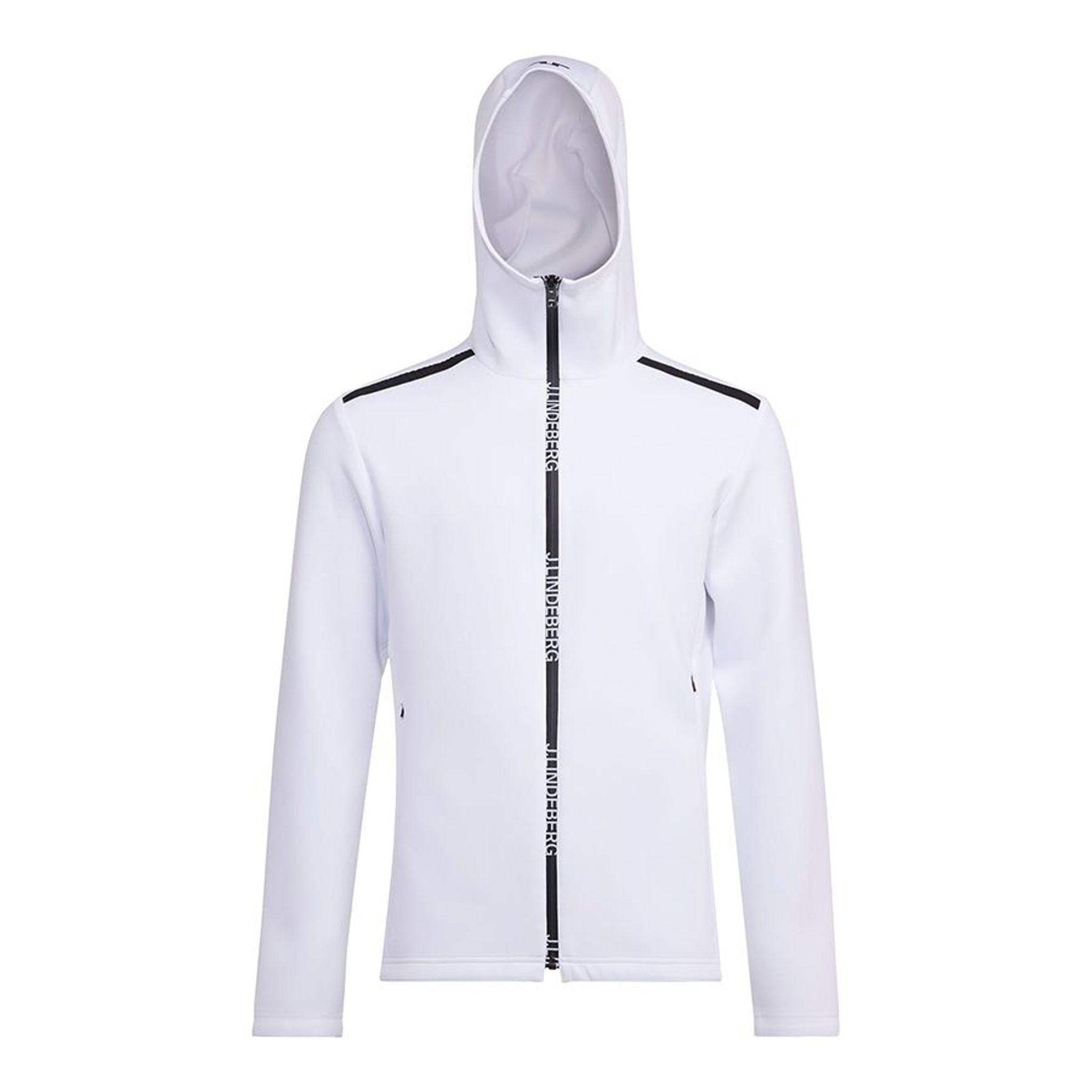 J. Lindeberg M Oleg Golf Hood Bianco Uomo