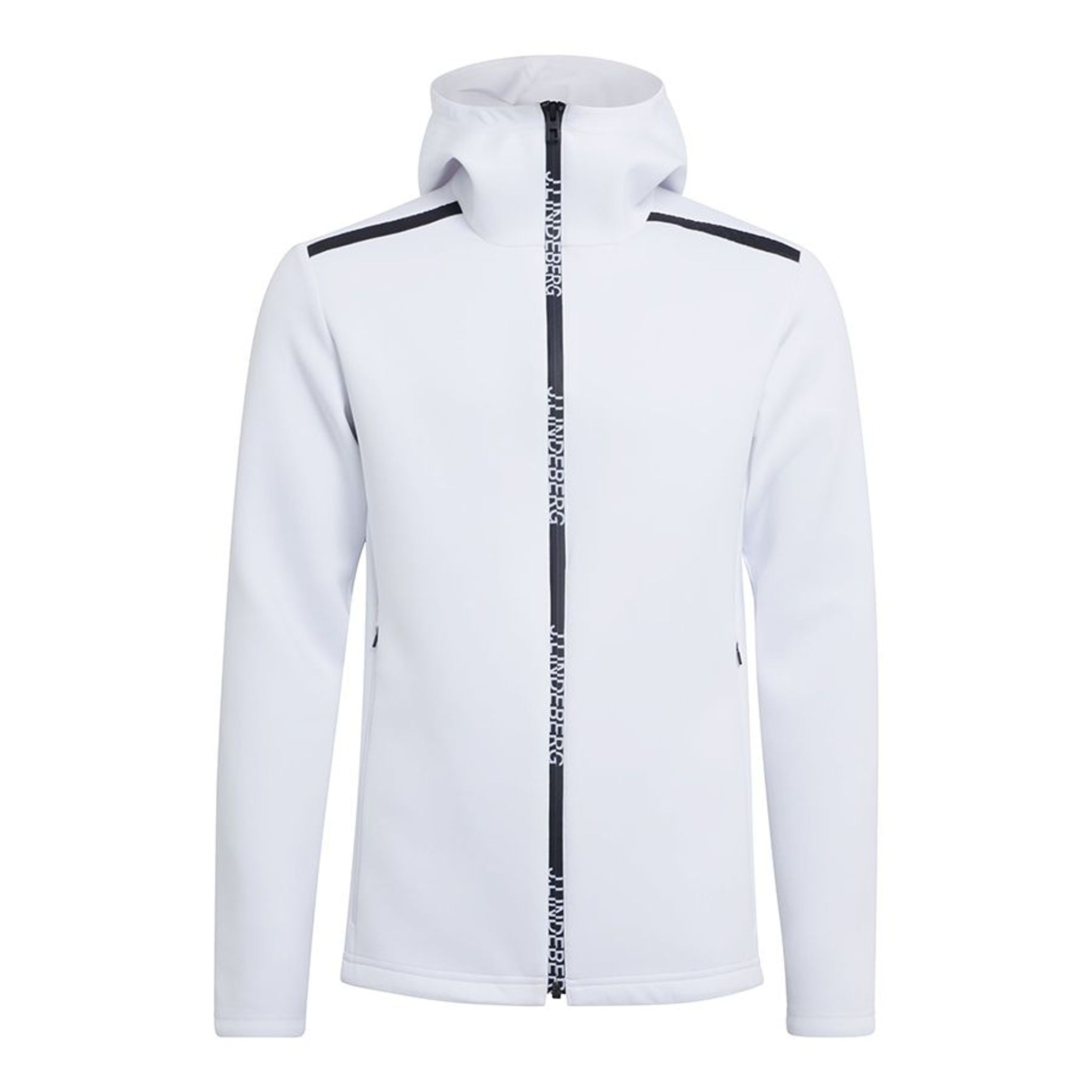 J. Lindeberg M Oleg Golf Hood Bianco Uomo