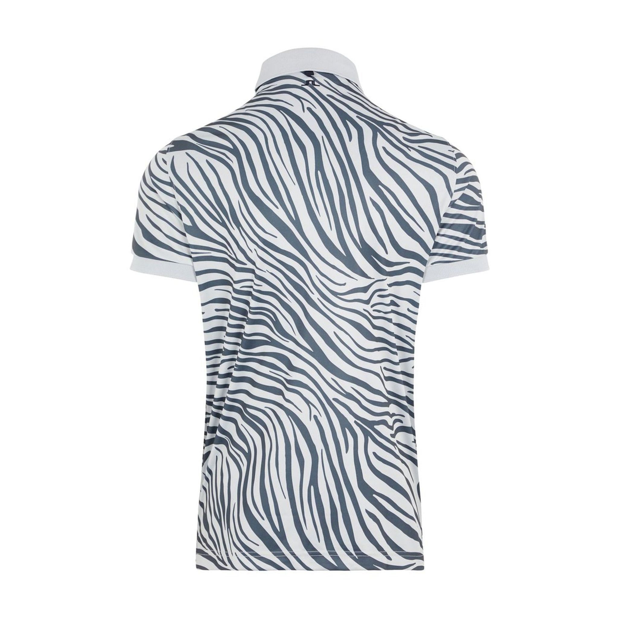 J. Lindeberg M Tour Tech Print Reg Fit-TX J Polo Zebra Worl Gre Uomo