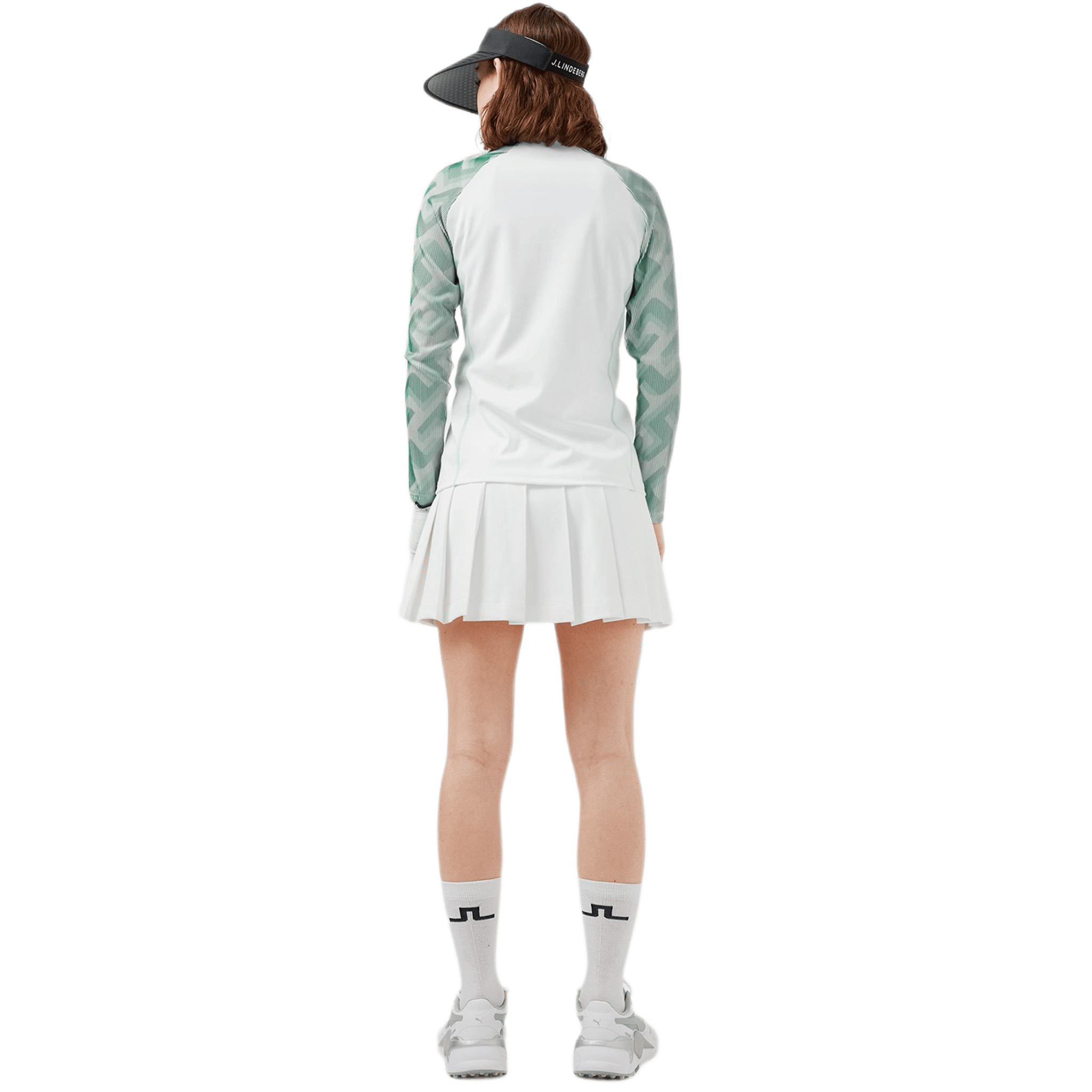 J. Lindeberg Golf Mid Layer June 3D manica donna