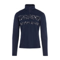 J. Lindeberg Mid Layer Bran Print JL Blu Navy Uomo