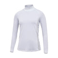 J. Lindeberg W Layer Zadie Soft Compression Top manica lunga bianco donna