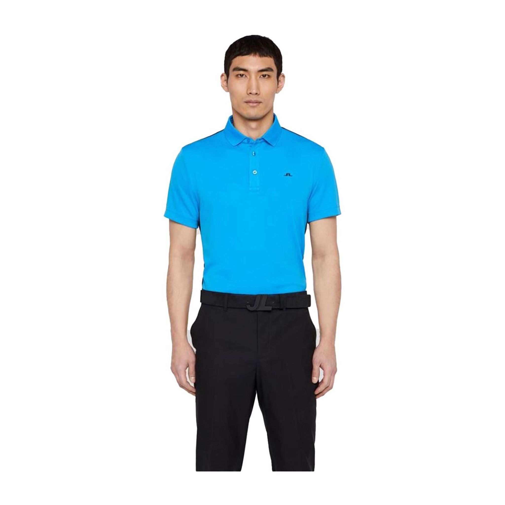 Polo J. Lindeberg M Loke Slim Fit-Tour Dry blu vero da uomo