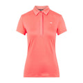 J. Lindeberg W Sue SS Polo Tropical Coral Donna