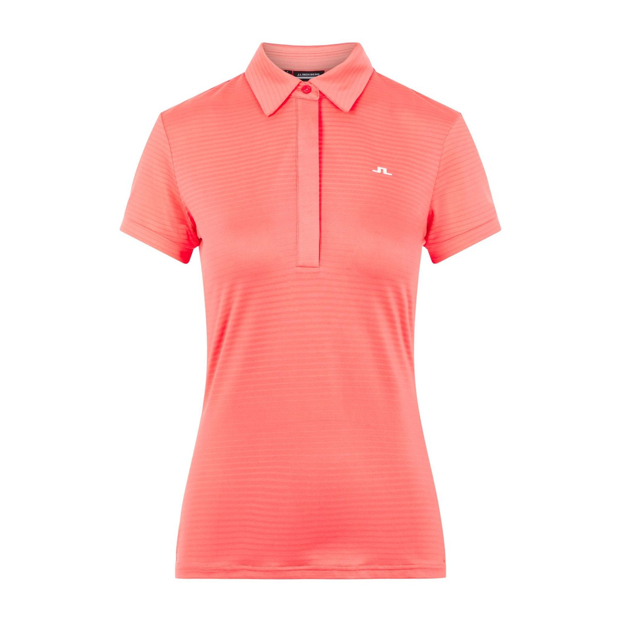 J. Lindeberg W Sue SS Polo Tropical Coral Donna