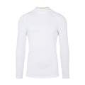 J. Lindeberg Layer Aello Soft Compression Top manica lunga grigio chiaro uomo