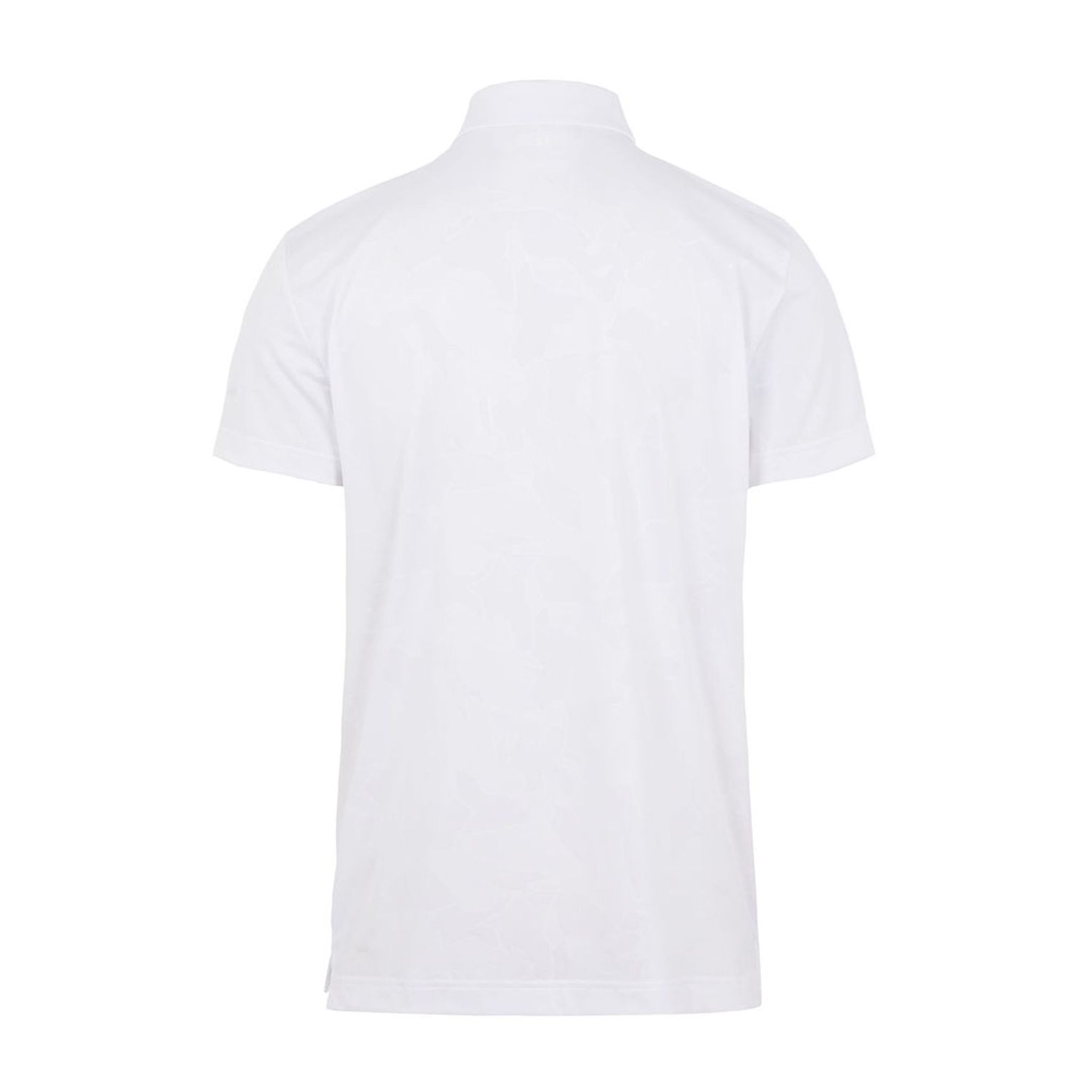 J. Lindeberg M Clide Regular Fit SS Polo Bianco Uomo