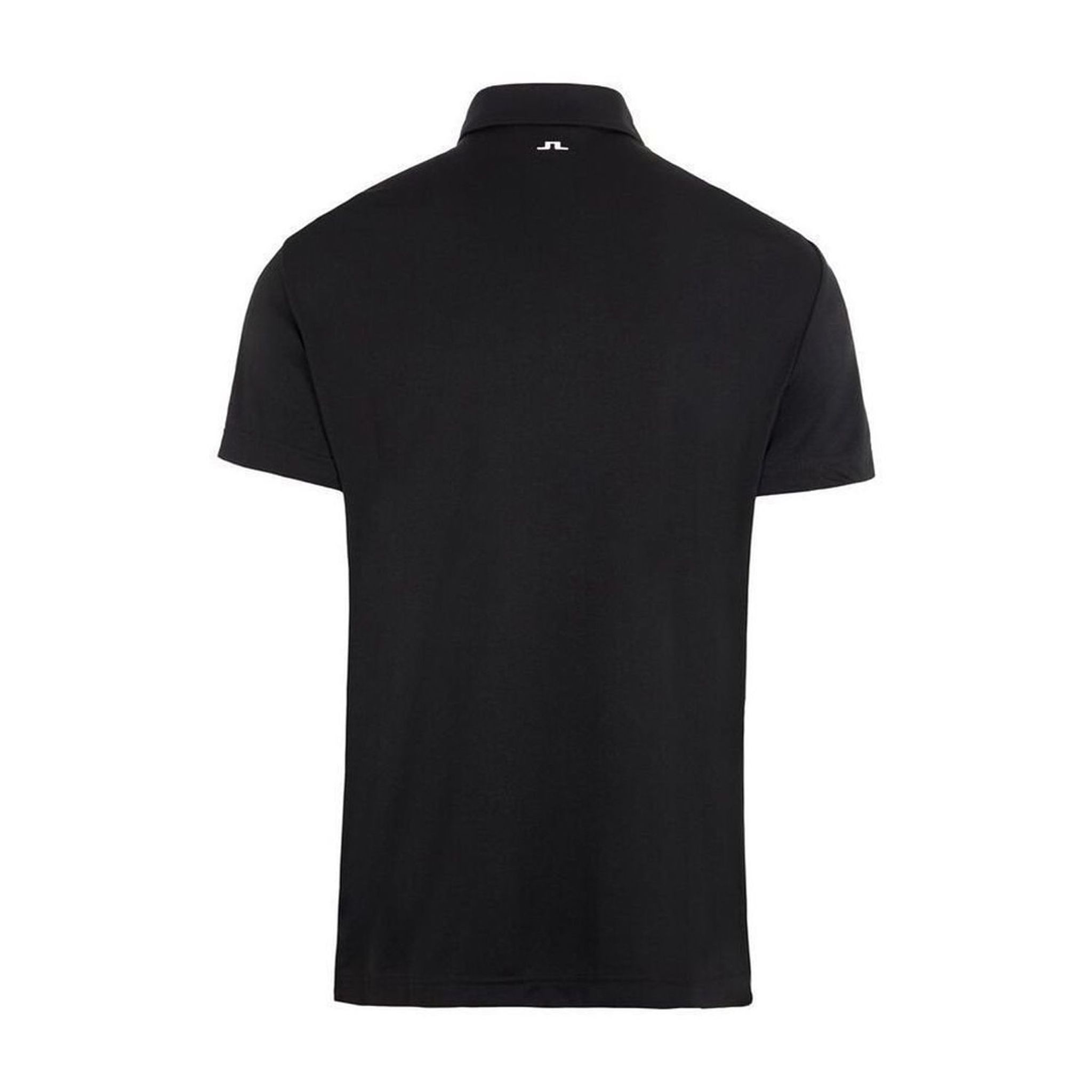 J. Lindeberg M Clark Reg Fit-TX Jersey Polo Nero Uomo